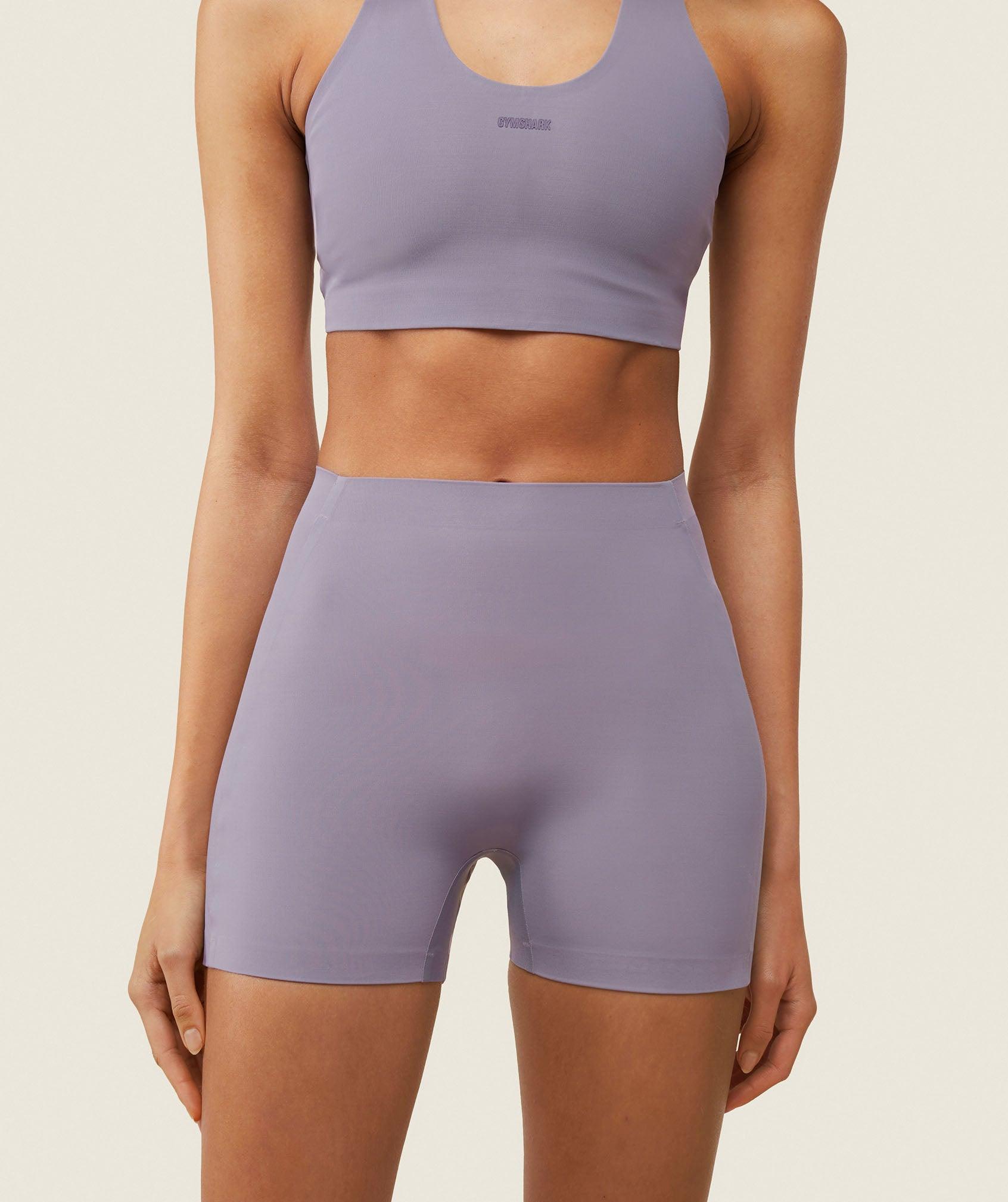 Gymshark everywear Active Cycling Shorts - Fog Purple Female Product Image
