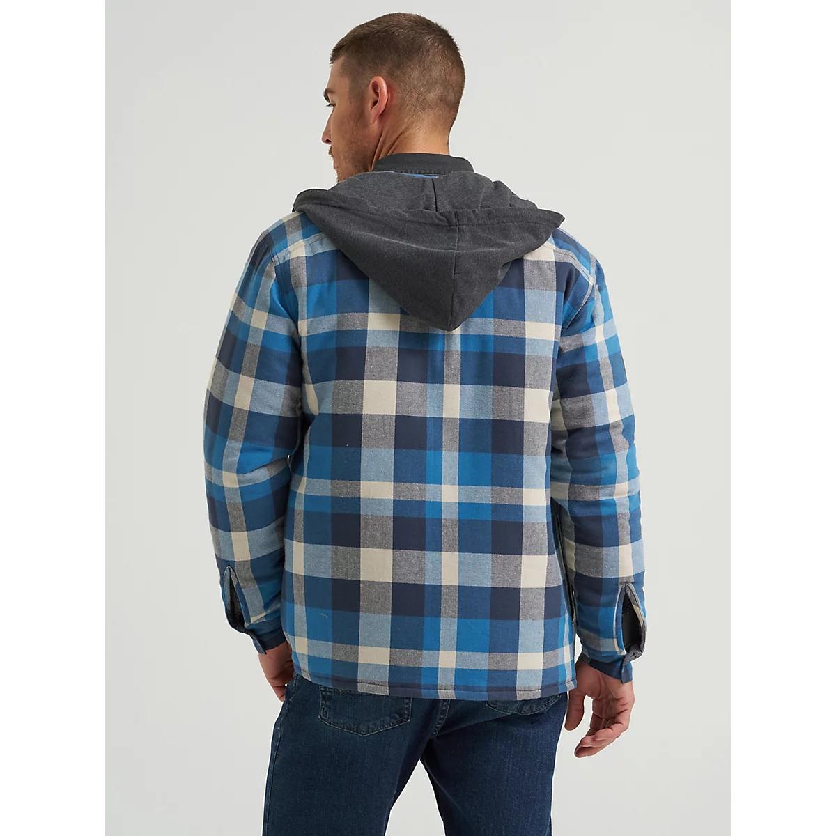 Men's Hooded Shirt Jacket Nights Product Image