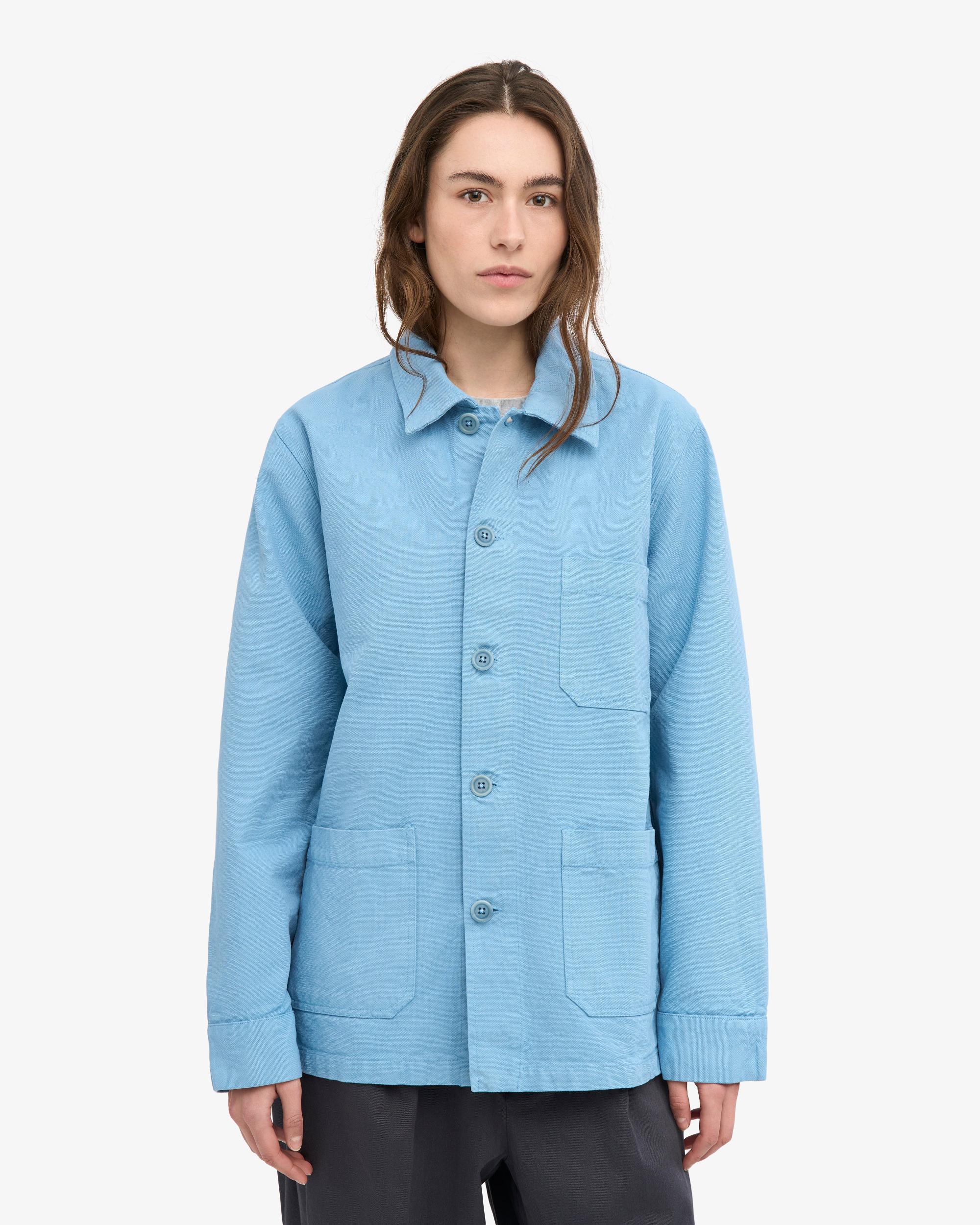Organic Workwear Jacket - Seaside Blue Product Image