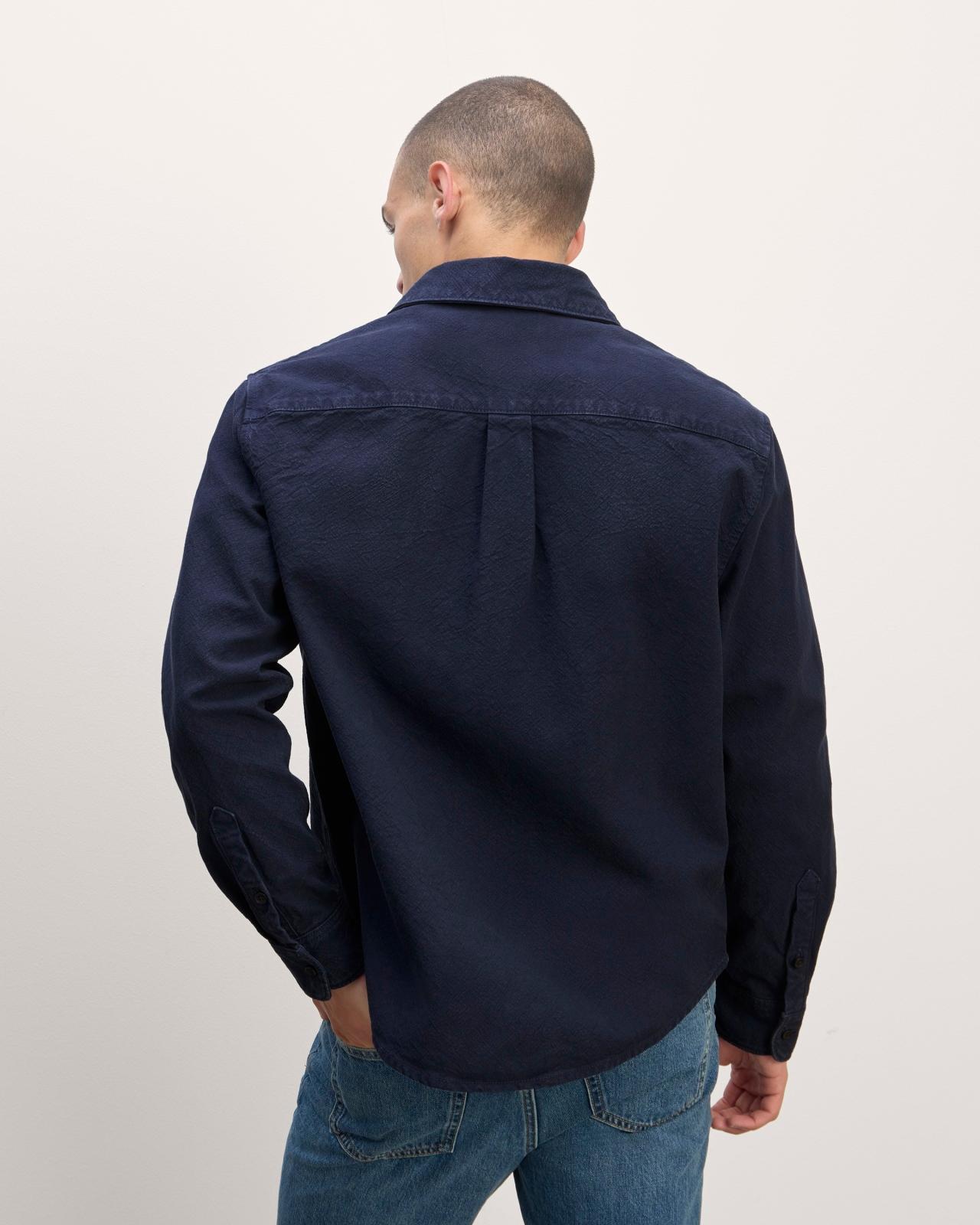 Mens Canvas Organic Cotton Overshirt Sweater by Everlane Product Image