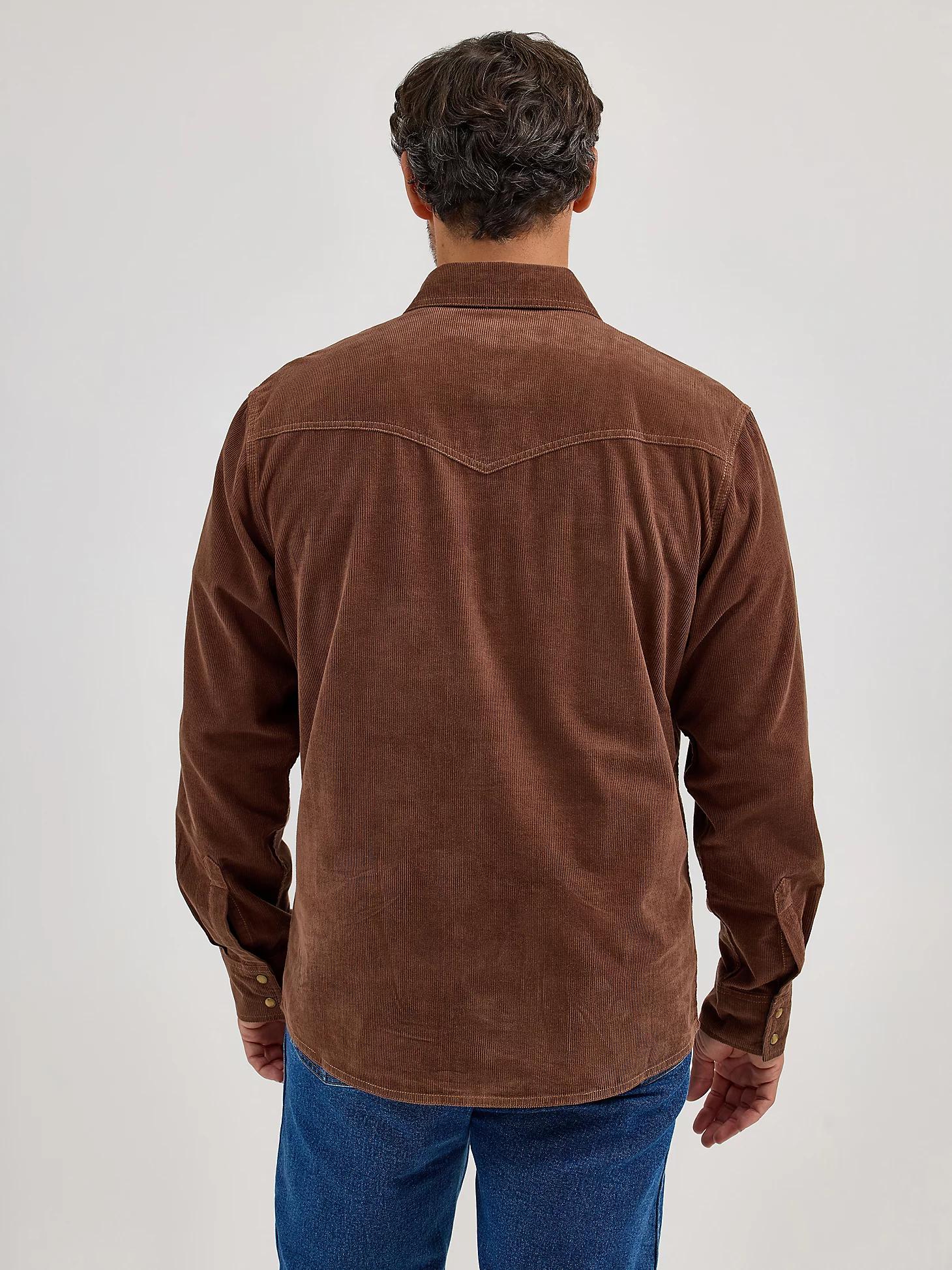 Men's Wrangler® Retro® Premium Western Snap Corduroy Shirt Corduroy Product Image