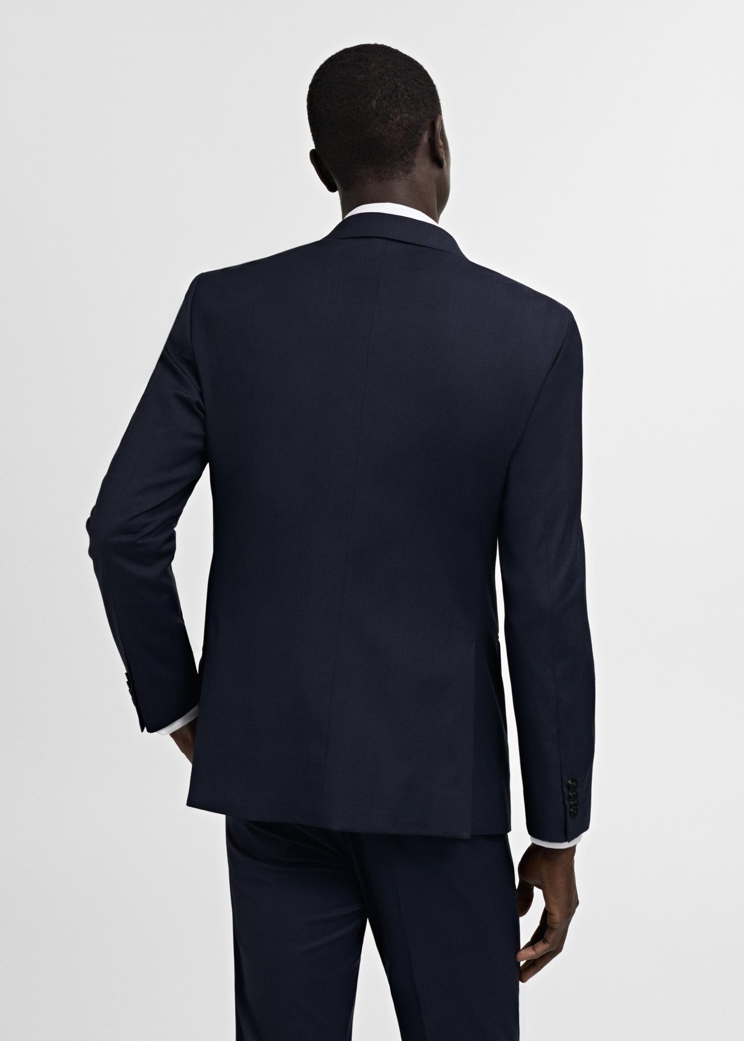 Milan slim-fit suit blazer - Men | MANGO USA Product Image