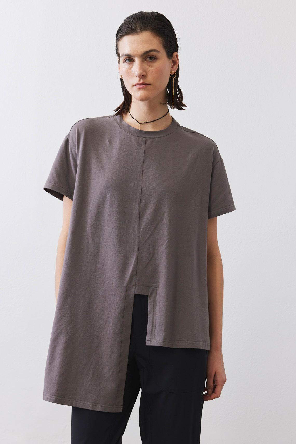 The Oversized Asymmetric Tee Product Image