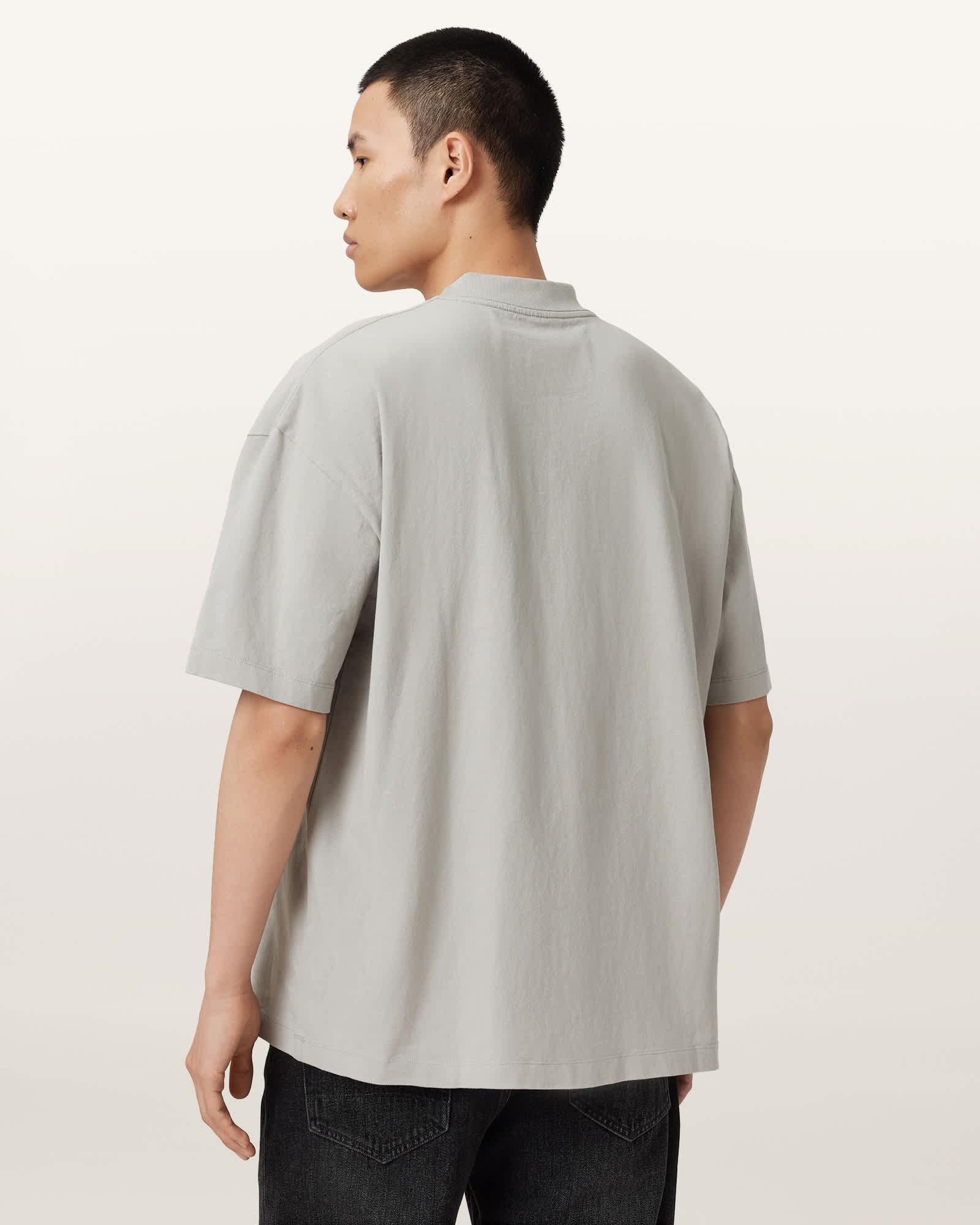 Xander Flocked Logo Oversized T-Shirt Product Image