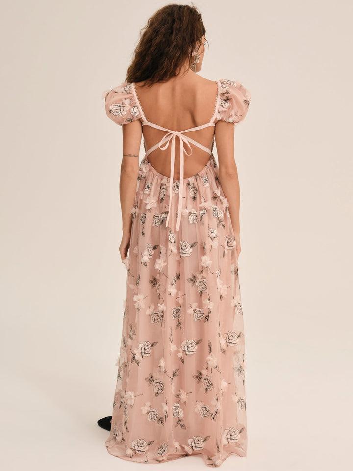 Blushing Rose Maxi Dress — Blush Product Image