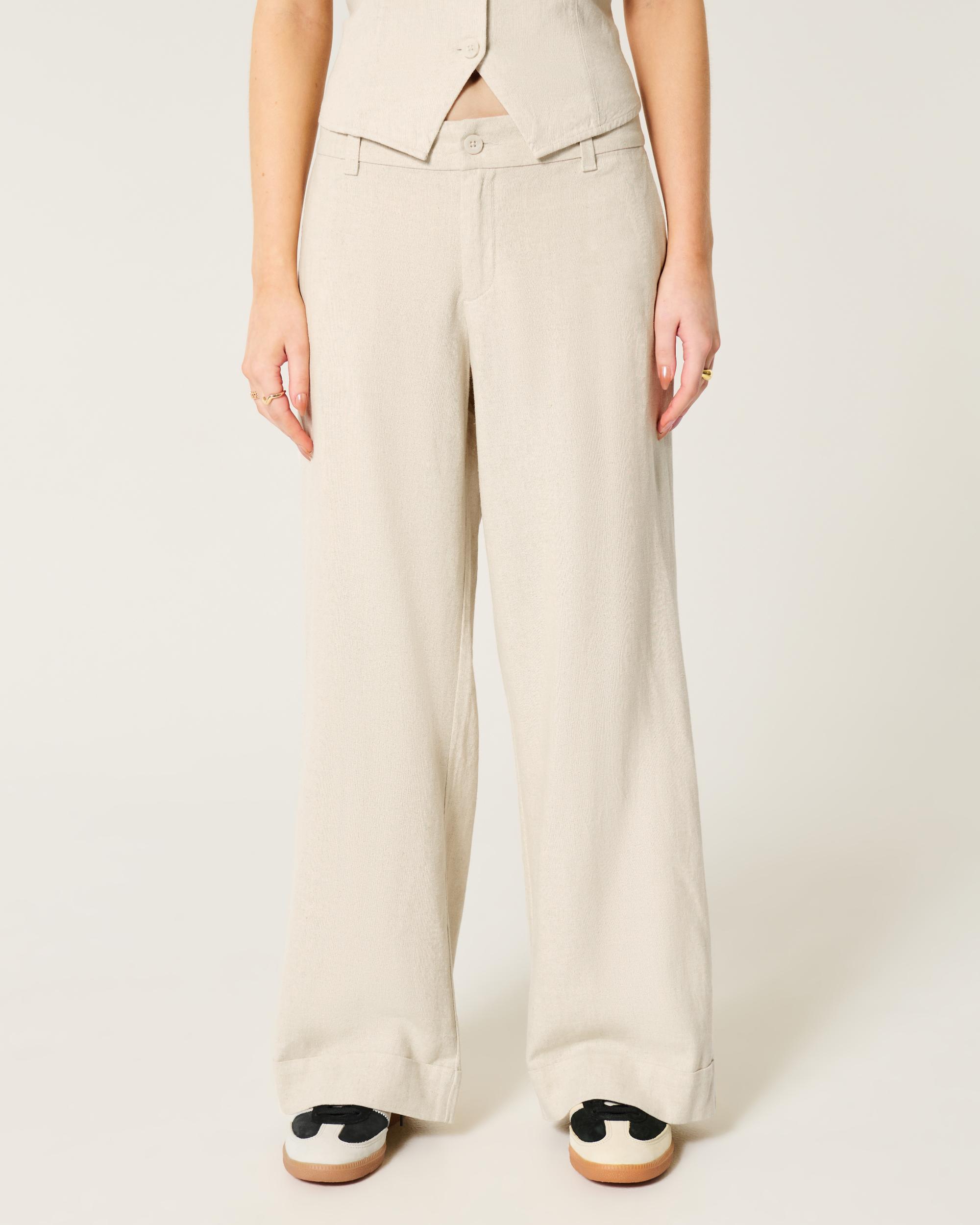 Hollister Livvy Low-Rise Wide-Leg Pants Product Image