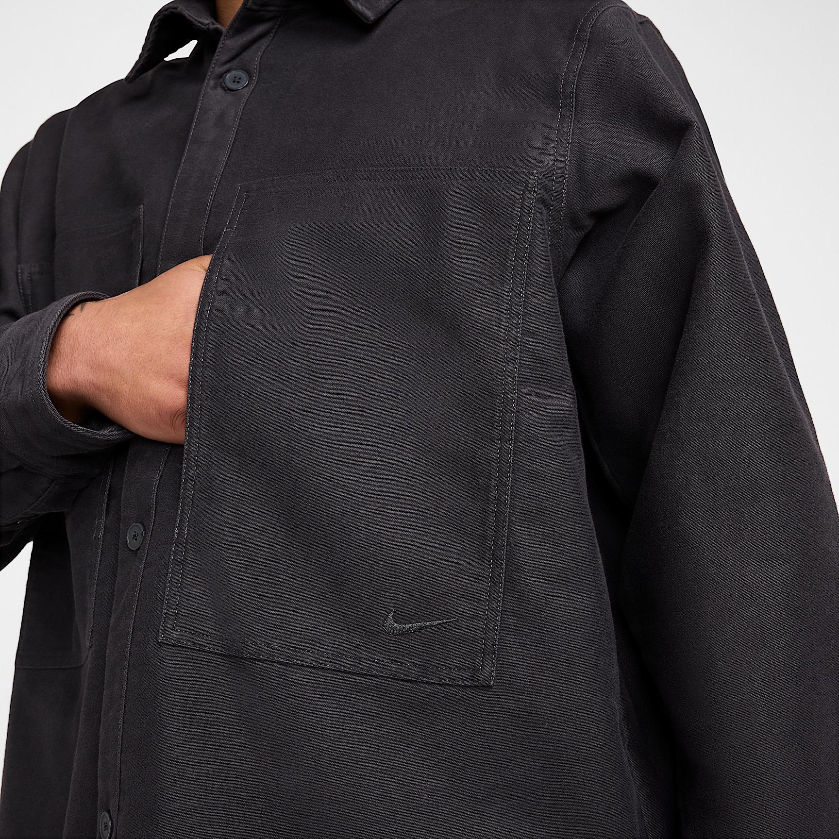 Nike Mens Life Long-Sleeve Chamois Field Shirt | FB7742-060 Product Image