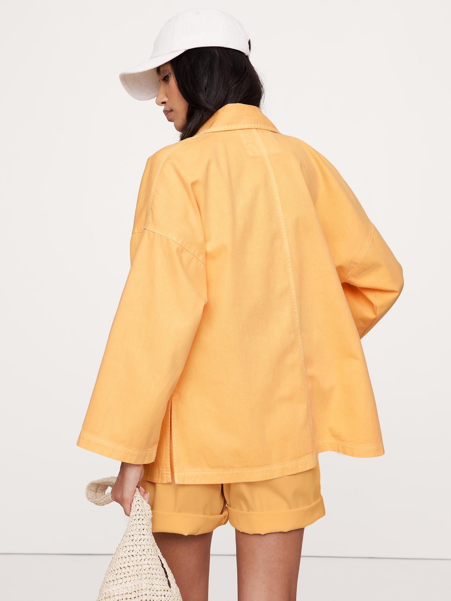 Washed Cotton Chore Jacket Product Image