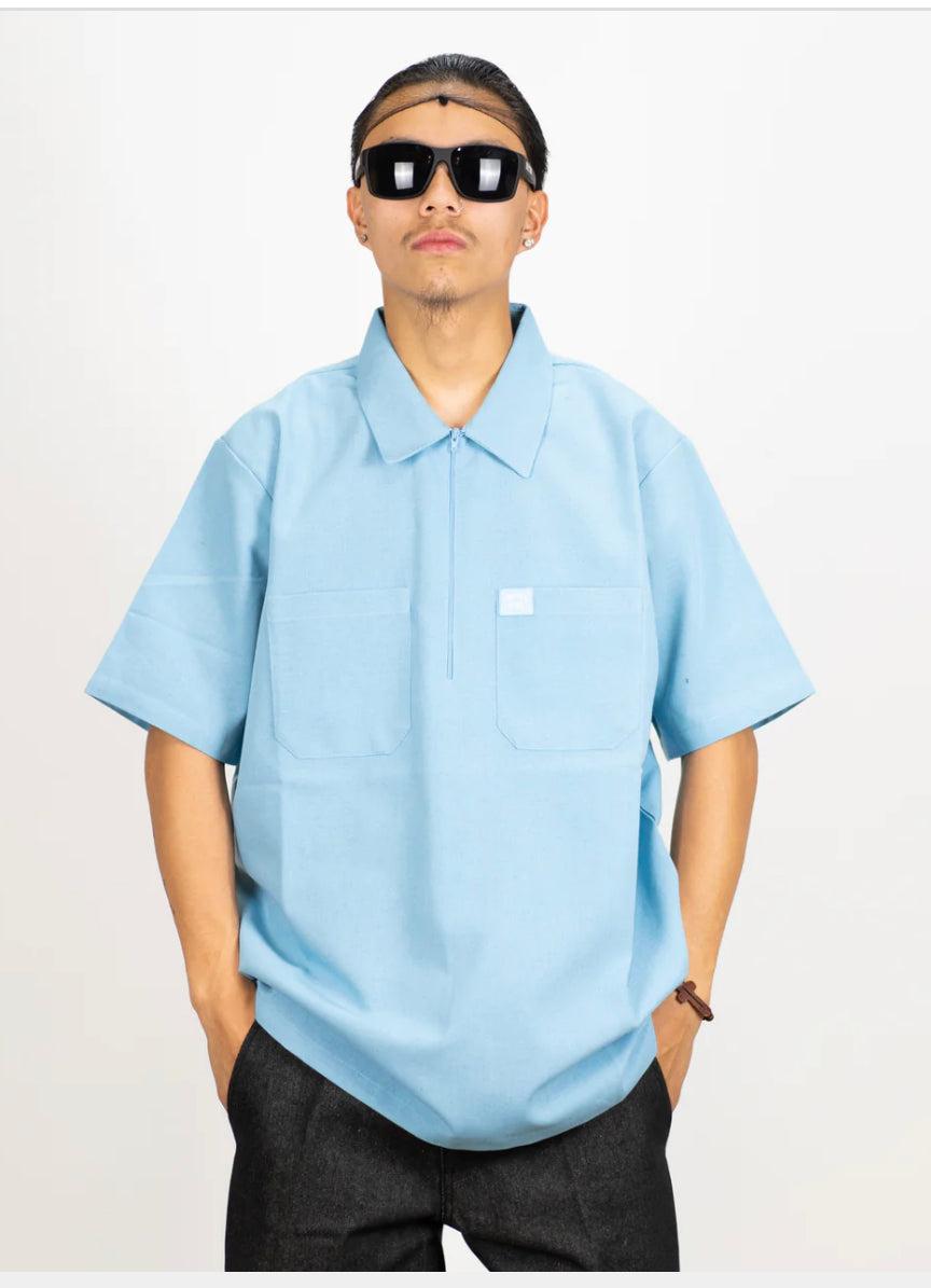 FB County Short Sleeve Zip Shirt Male Product Image