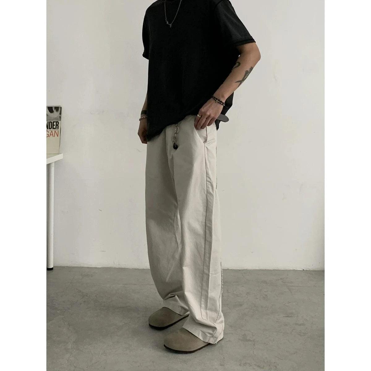 RT No. 18731 ARC SCIMITAR STRAIGHT PANTS Product Image