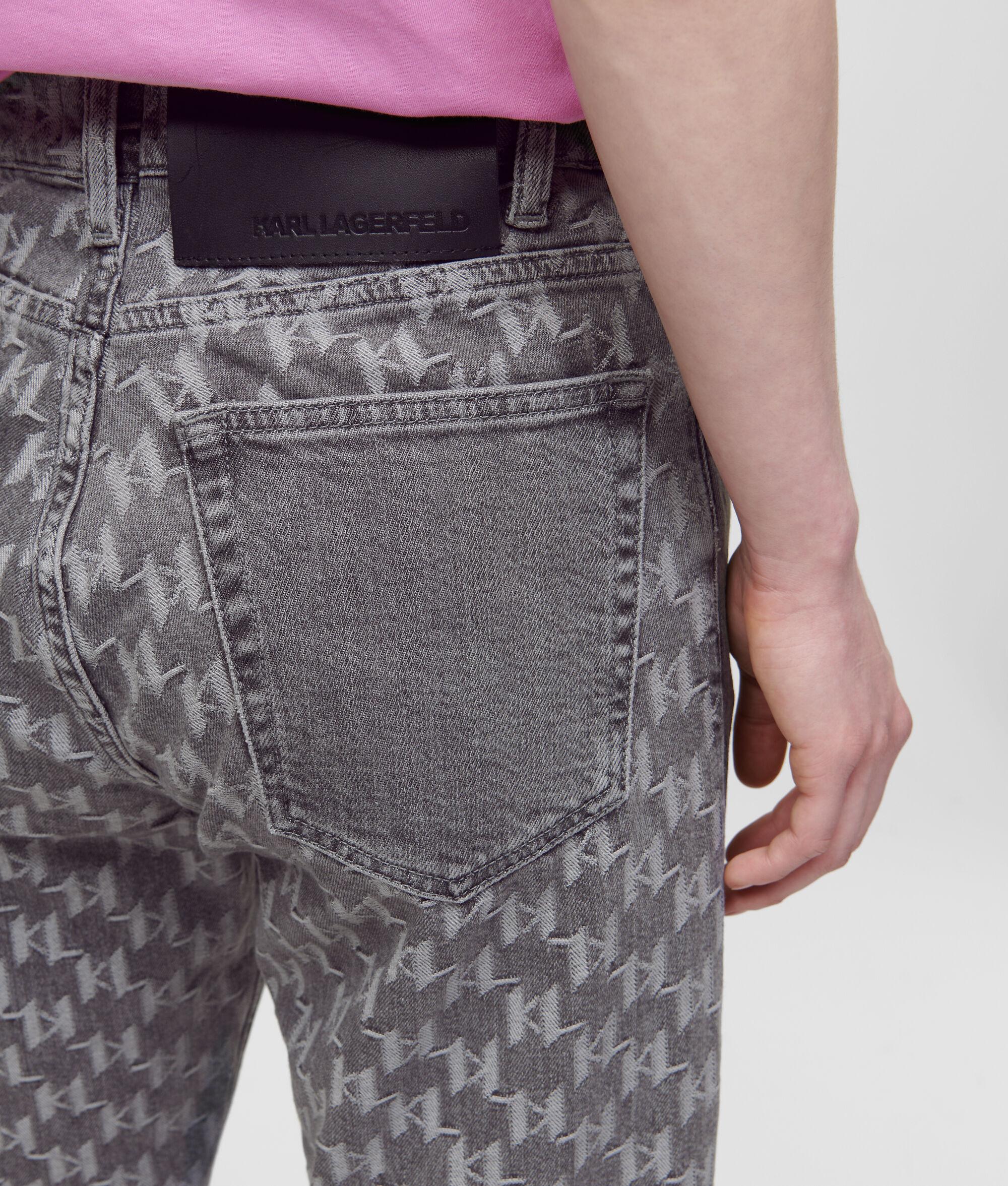 COLOR-BLOCK MONOGRAM JEANS Product Image