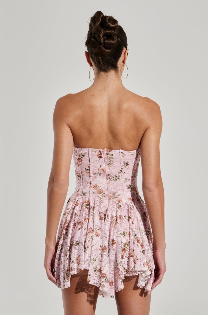 A KEEPER LACE MINI DRESS Product Image