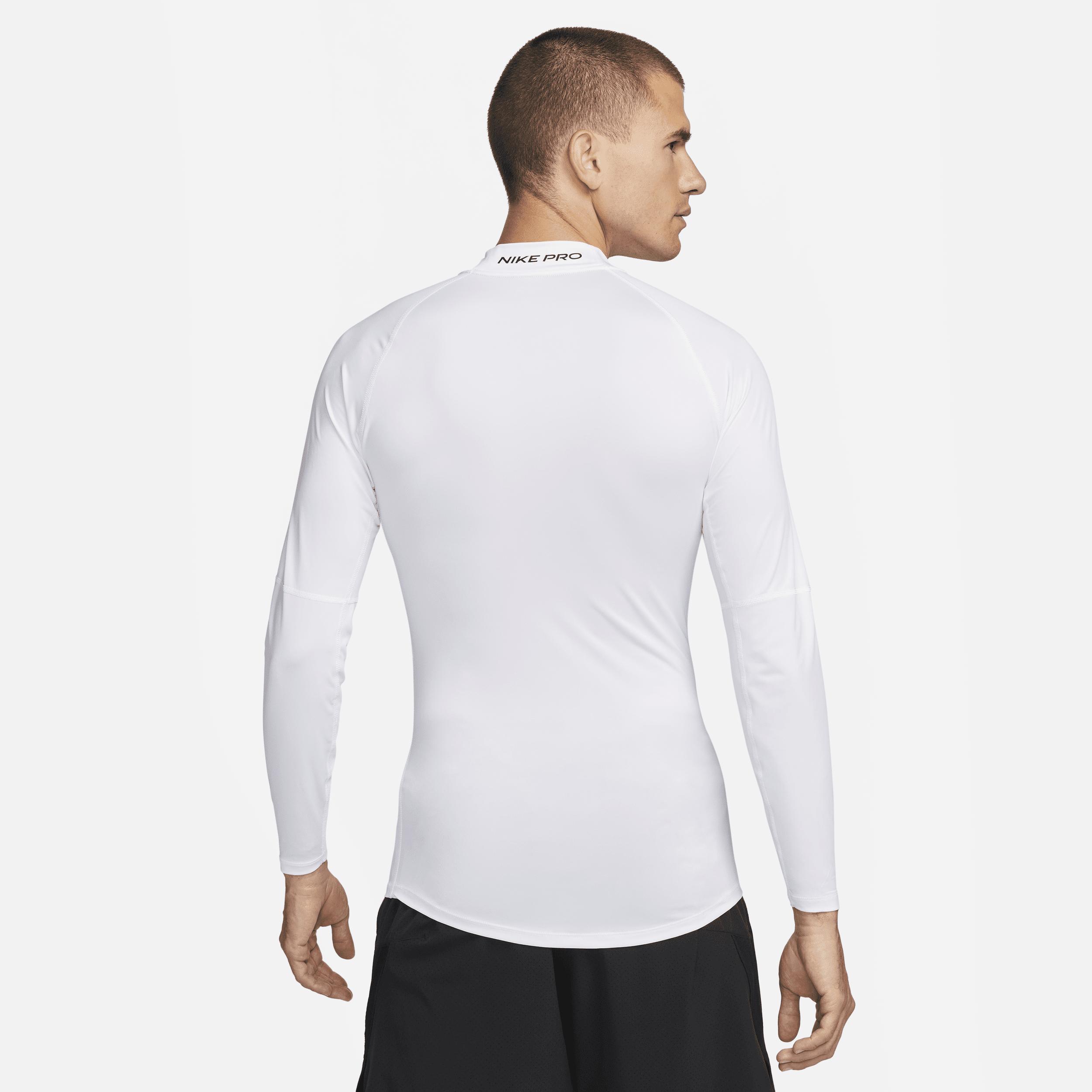 Mens Nike Pro Dri-FIT Fitness Mock-Neck Long-Sleeve Top | FB7908-100 Product Image