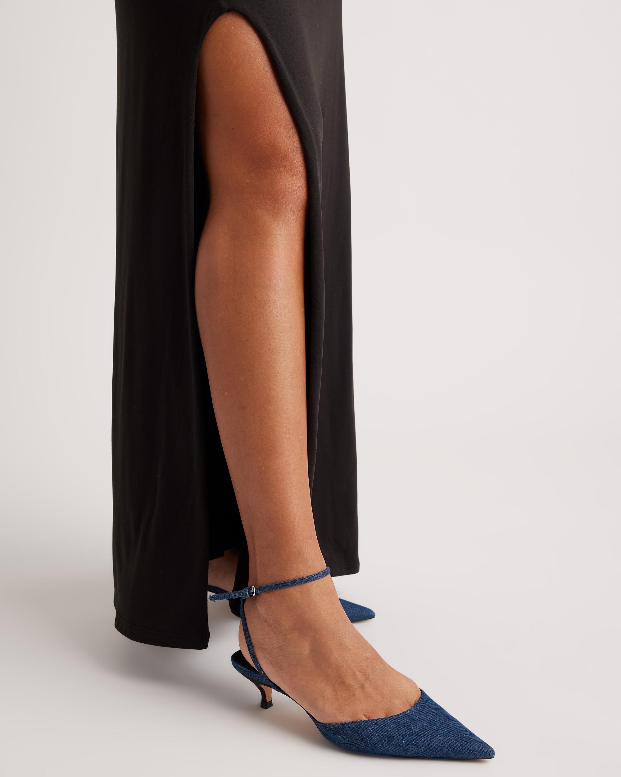 Quince | Women's Recycled Knit Maternity Maxi Dress Recycled Polyester Product Image