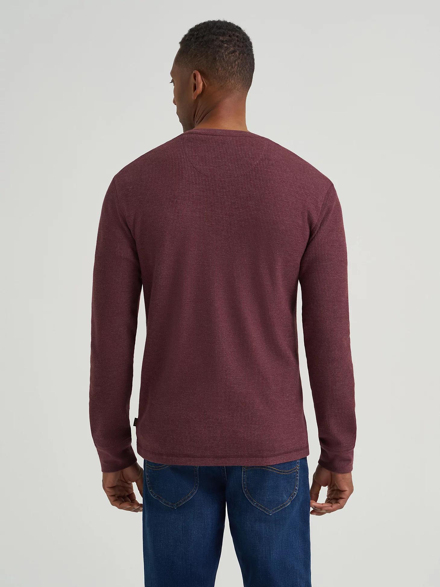Men's Waffle Knit Henley Shirt | Men's Tops & Tees | Lee® Product Image