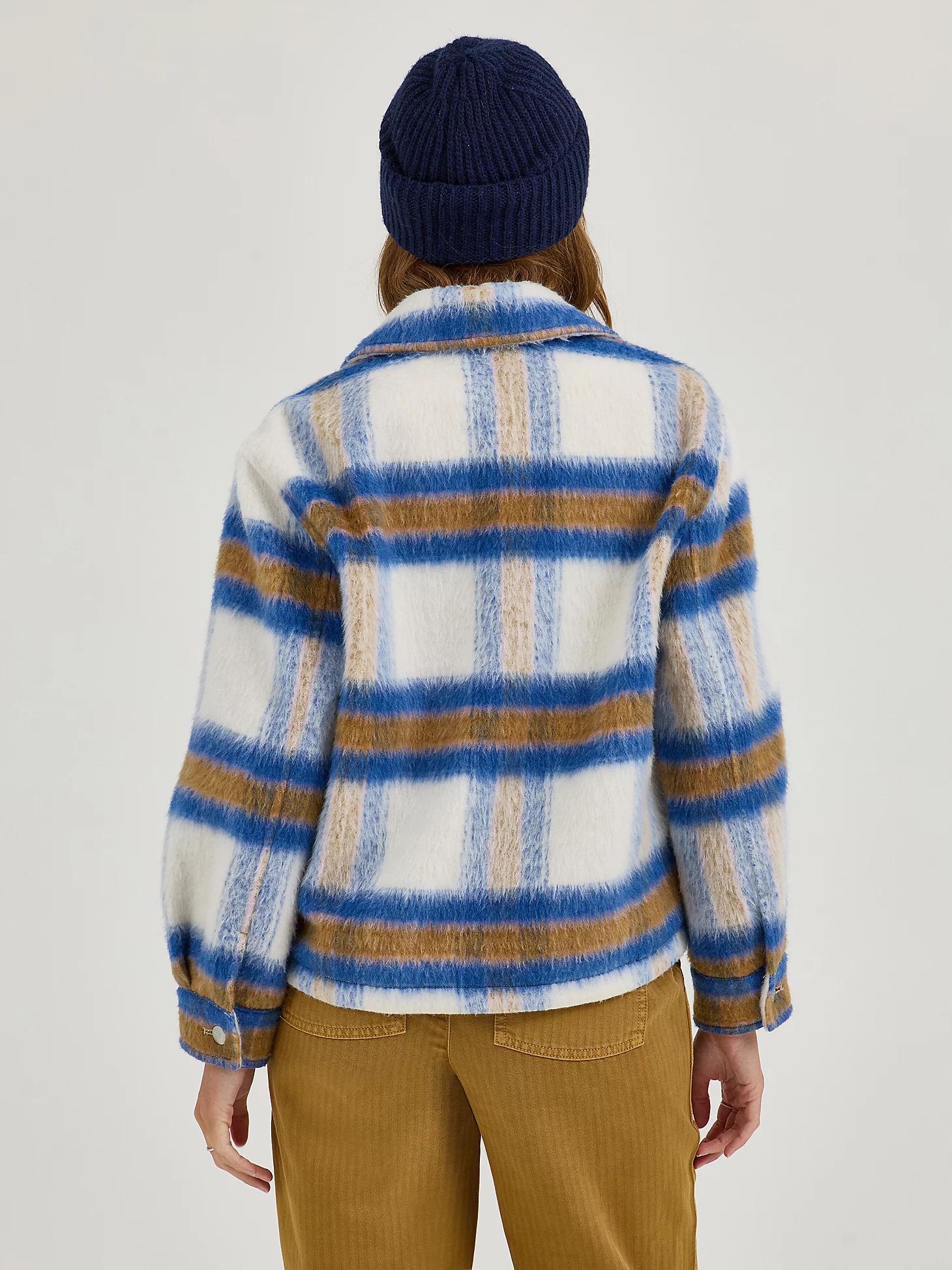 Women's Cropped Wool Chore Jacket | Women's Jackets & Outerwear | Lee® Product Image