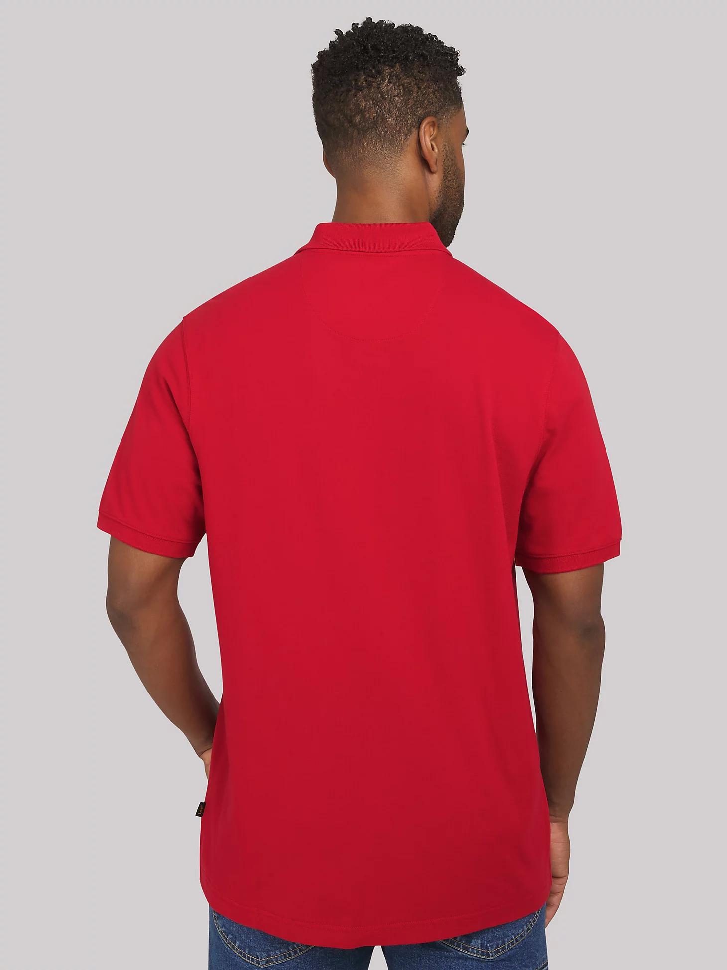 Men's Solid Performance Polo Shirt | Men's Tops & Tees | Lee® Product Image