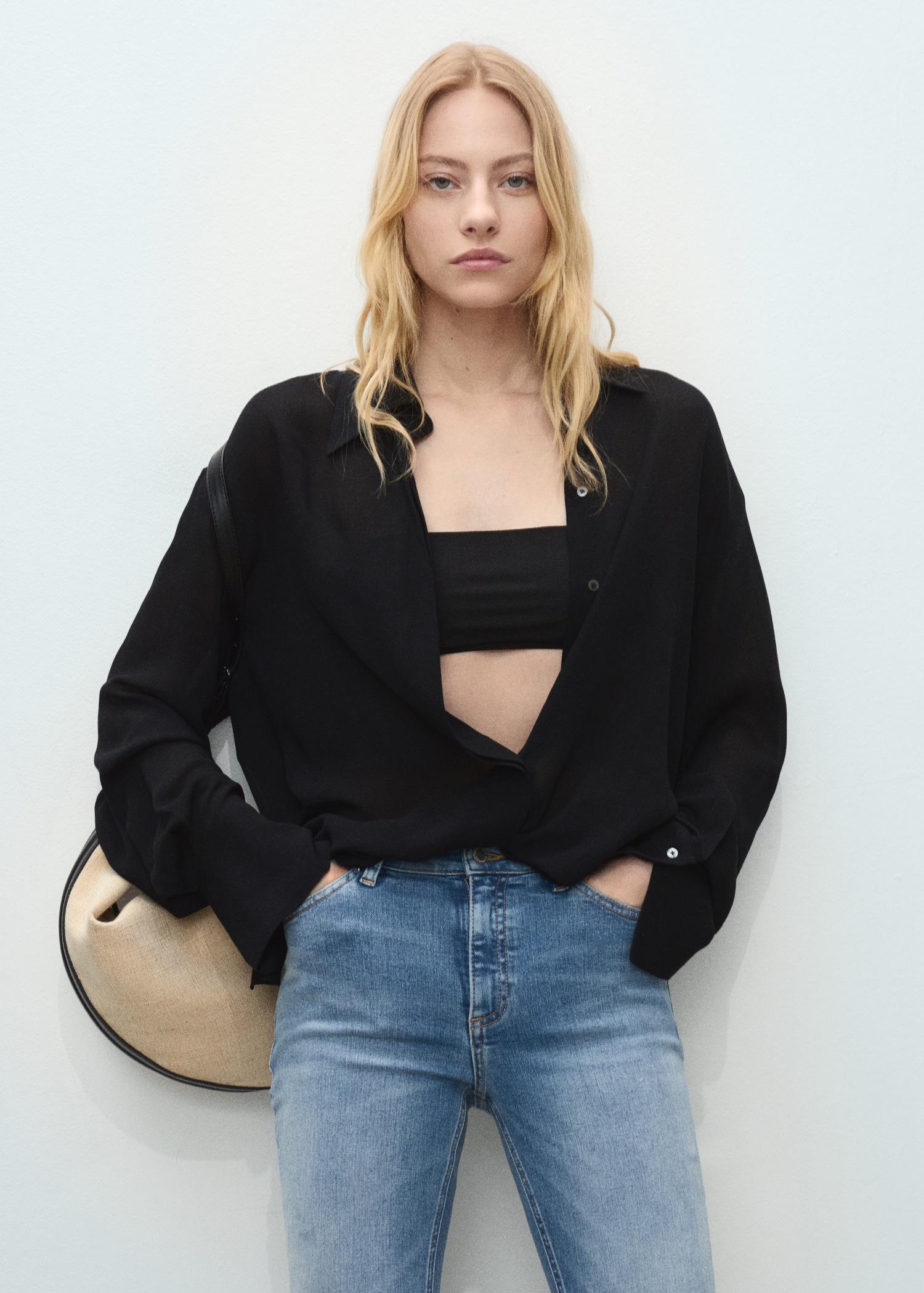 Mid-rise skinny jeans - Women | MANGO USA Product Image