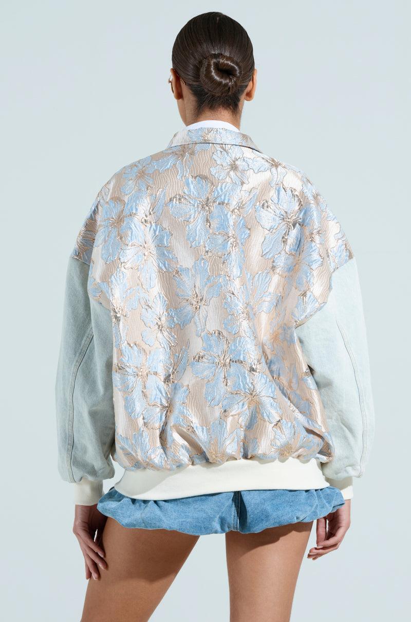 ALIYA BROCADE BOMBER Product Image