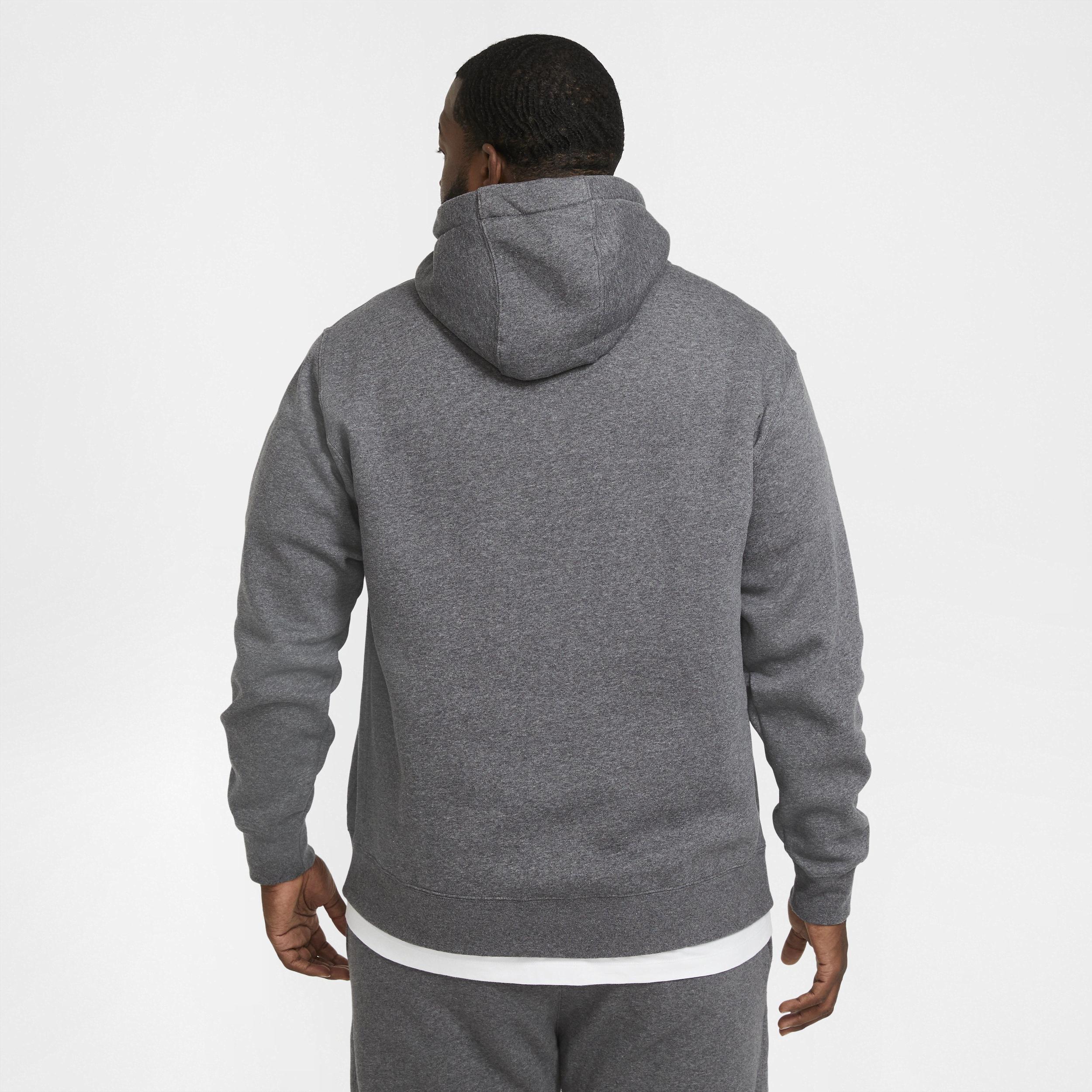 Mens Nike Sportswear Club Fleece Full-Zip Hoodie | BV2645-071 Product Image