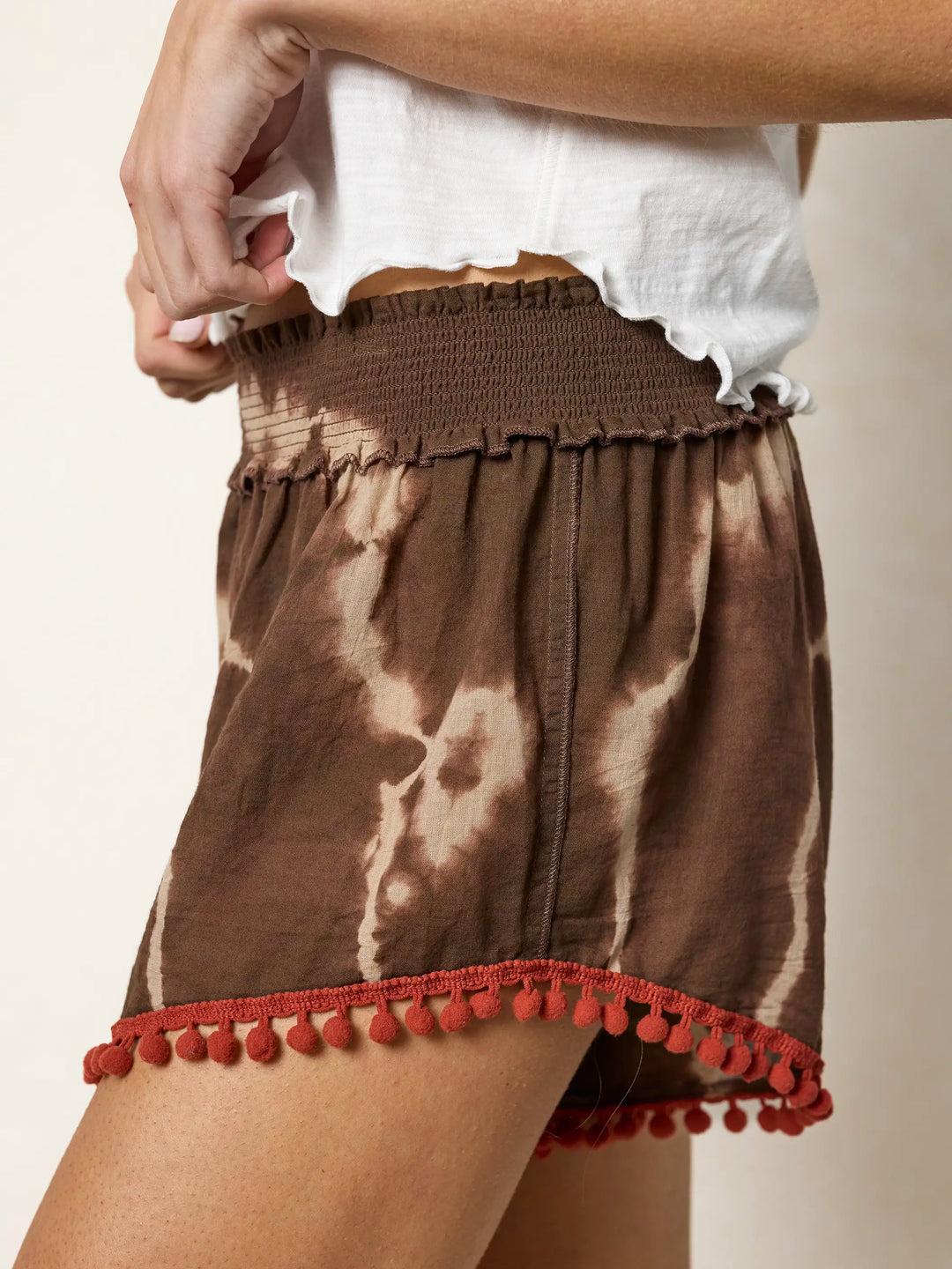 Cotton Pom Pom Shorts Product Image