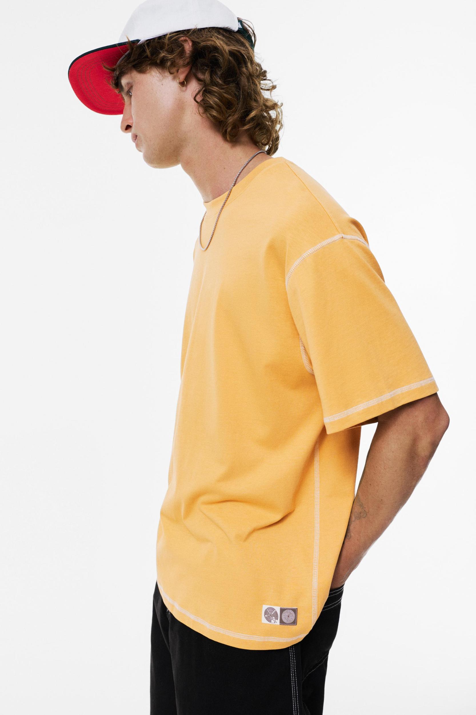 Contrast stitch T-shirt Product Image