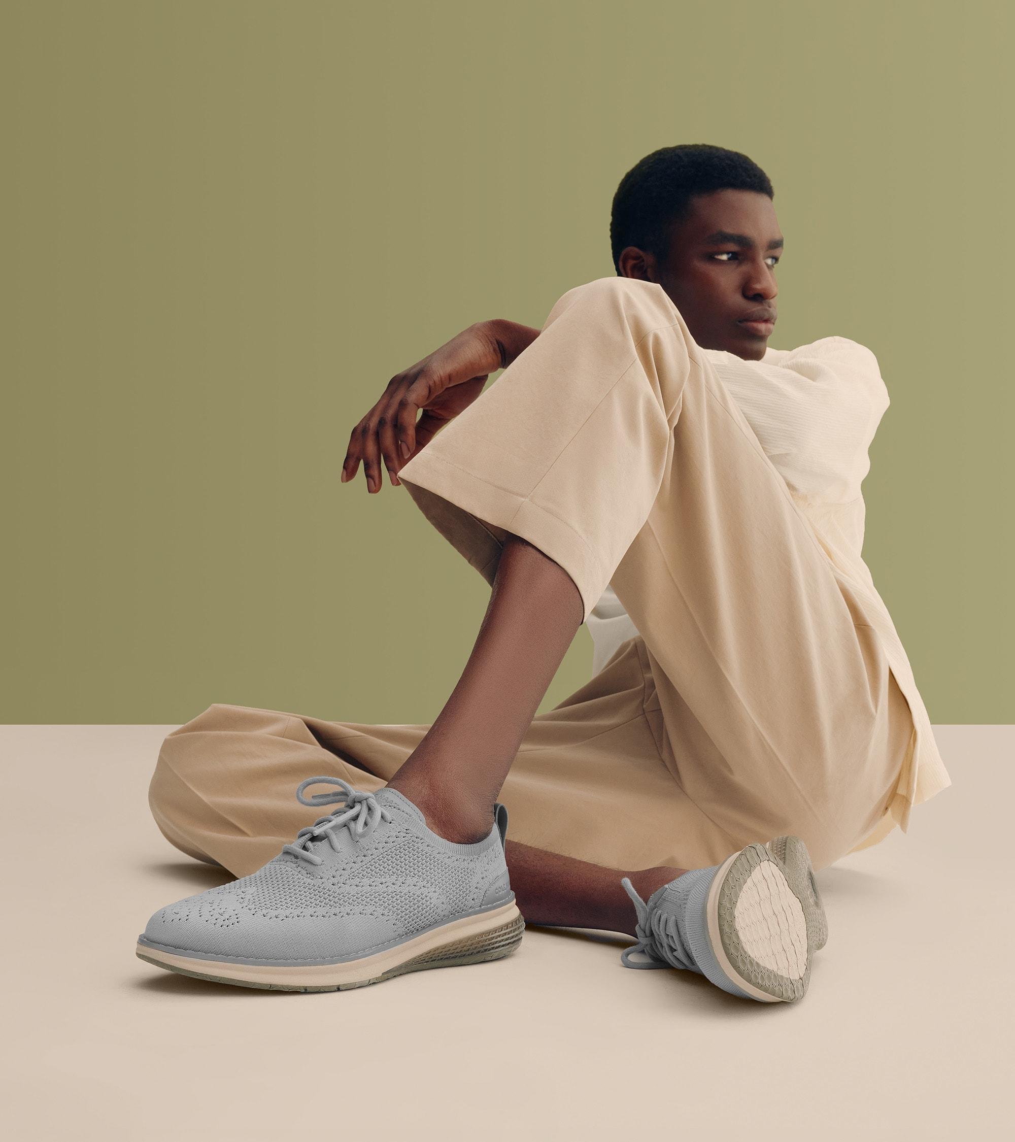 Men's Argyle Dress Crew Socks Product Image