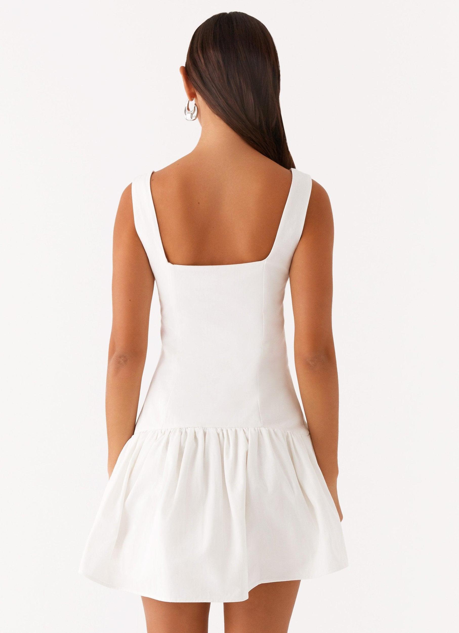 Jolene Mini Dress - White Product Image