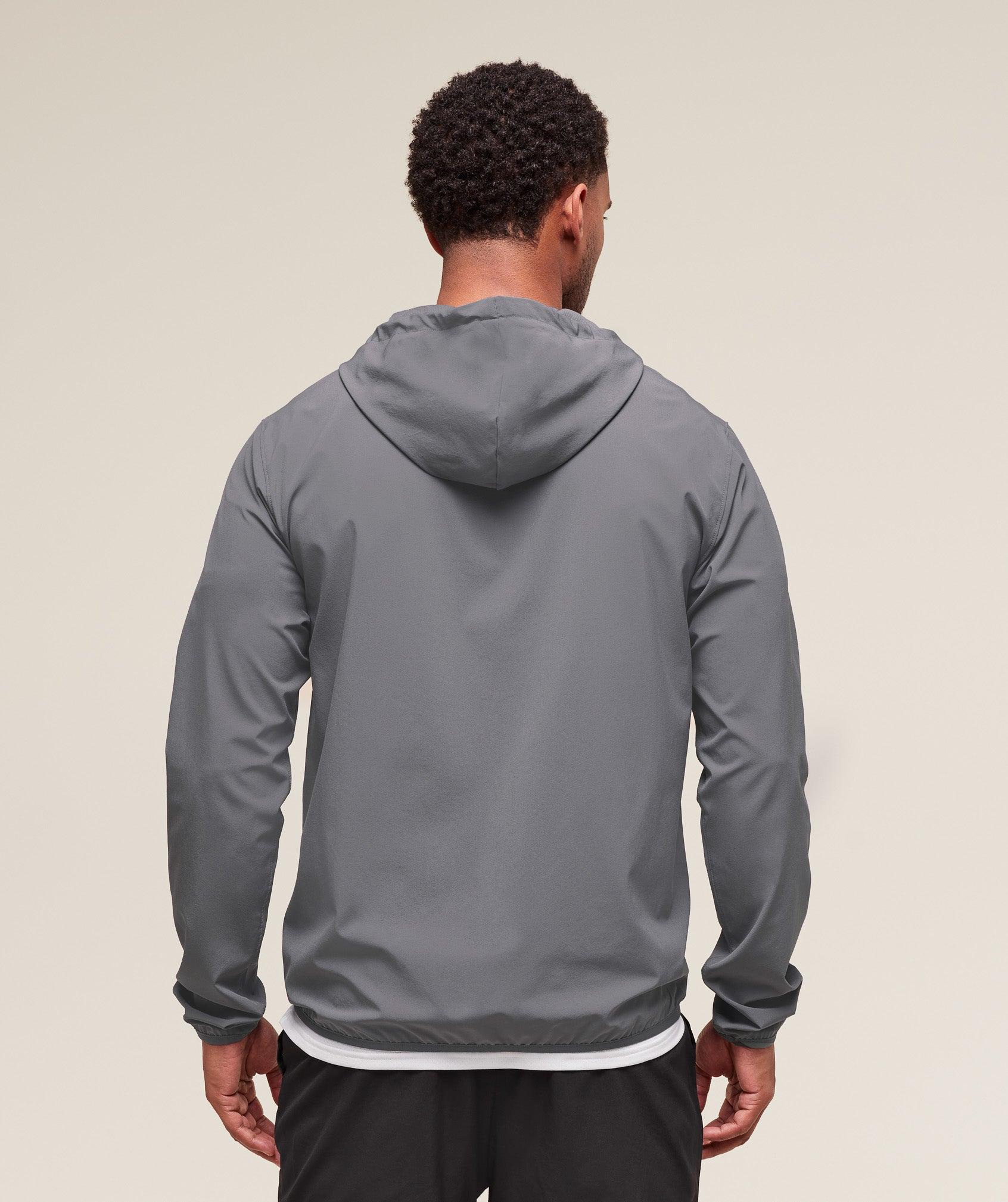 Gymshark Arrival Track Jacket - Silhouette Grey Male Product Image