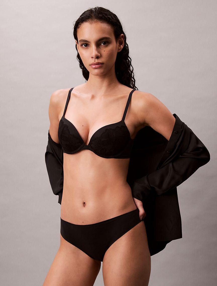 Perfectly Fit Lace Push Up Plunge Bra Product Image