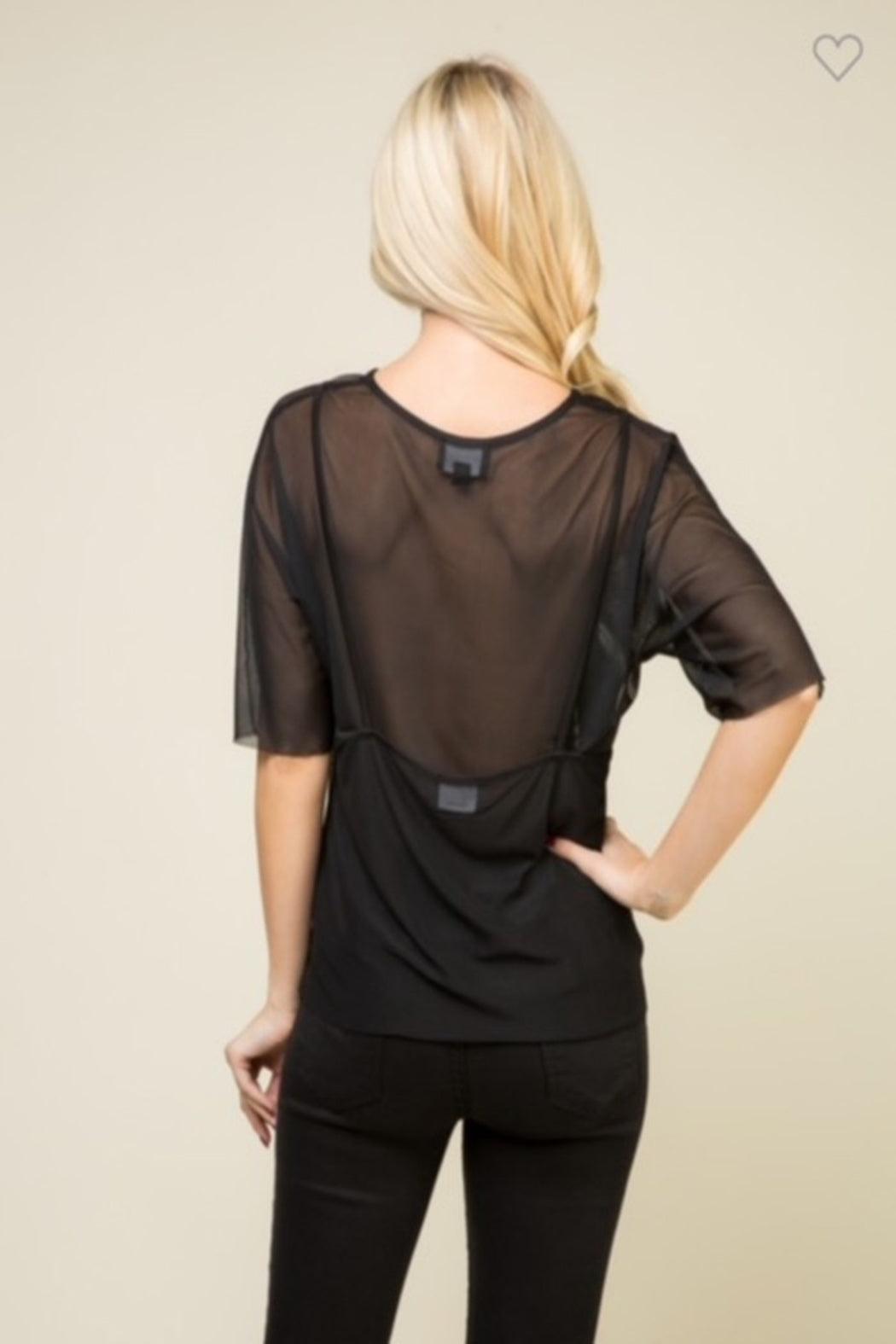 Mesh Tank Tee Product Image