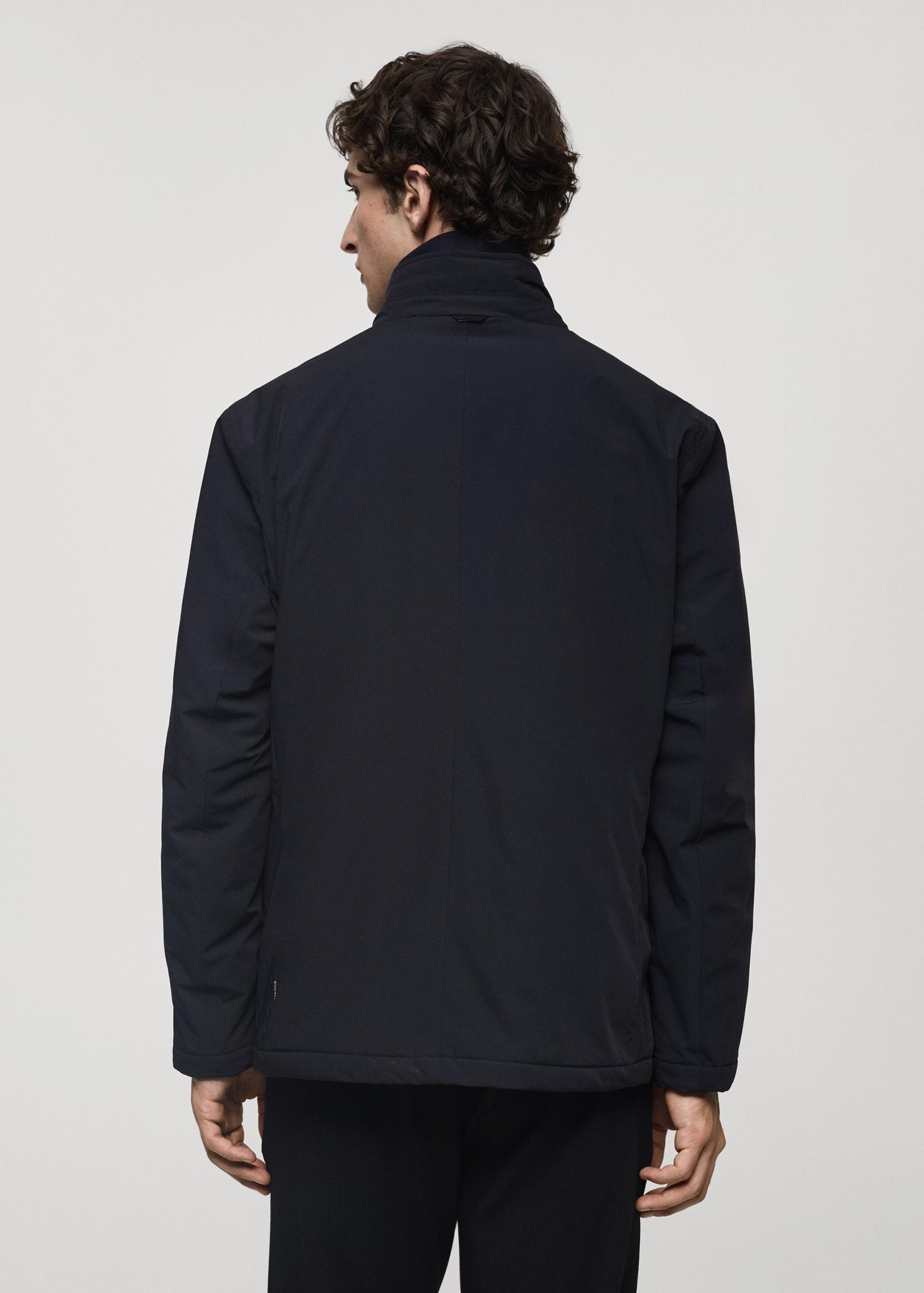 Waterproof jacket with Thermore® padding - Men | MANGO USA Product Image