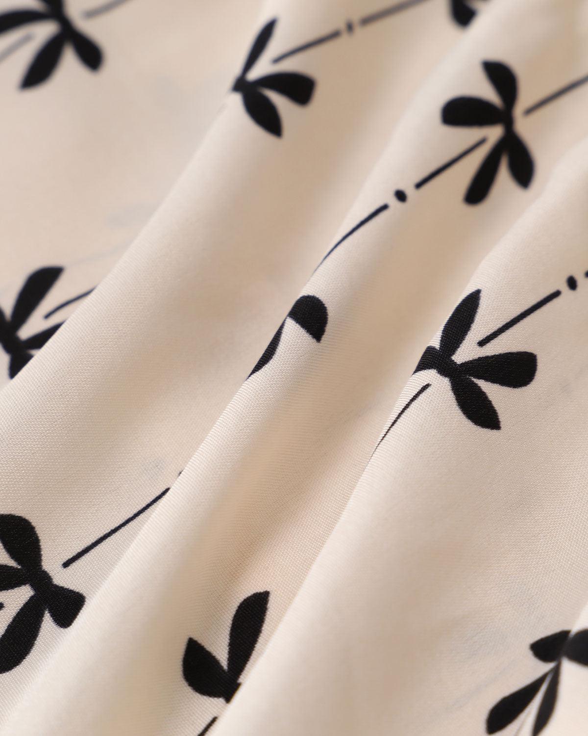 Apricot Shirred Bowknot Tank Top Product Image