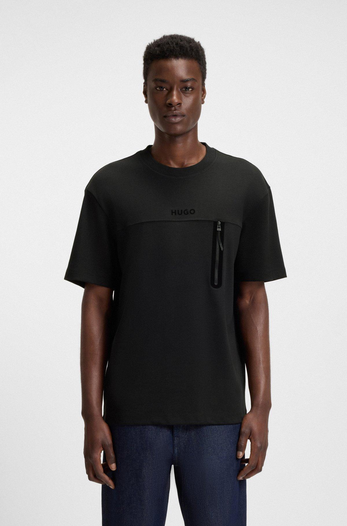 Mercerized-cotton T-shirt with Double B monogram Product Image