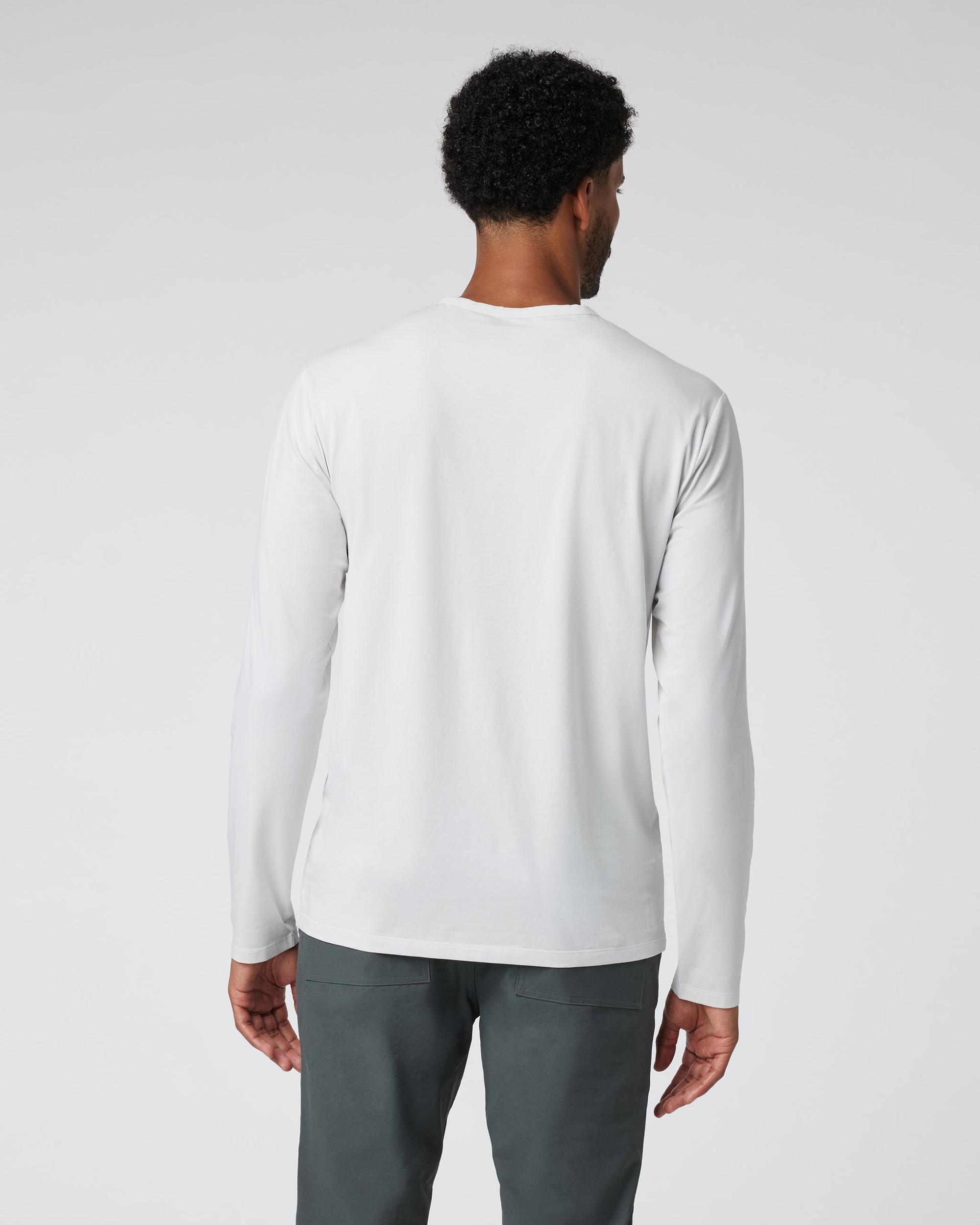 Long Sleeve Men's Feather Tee Product Image
