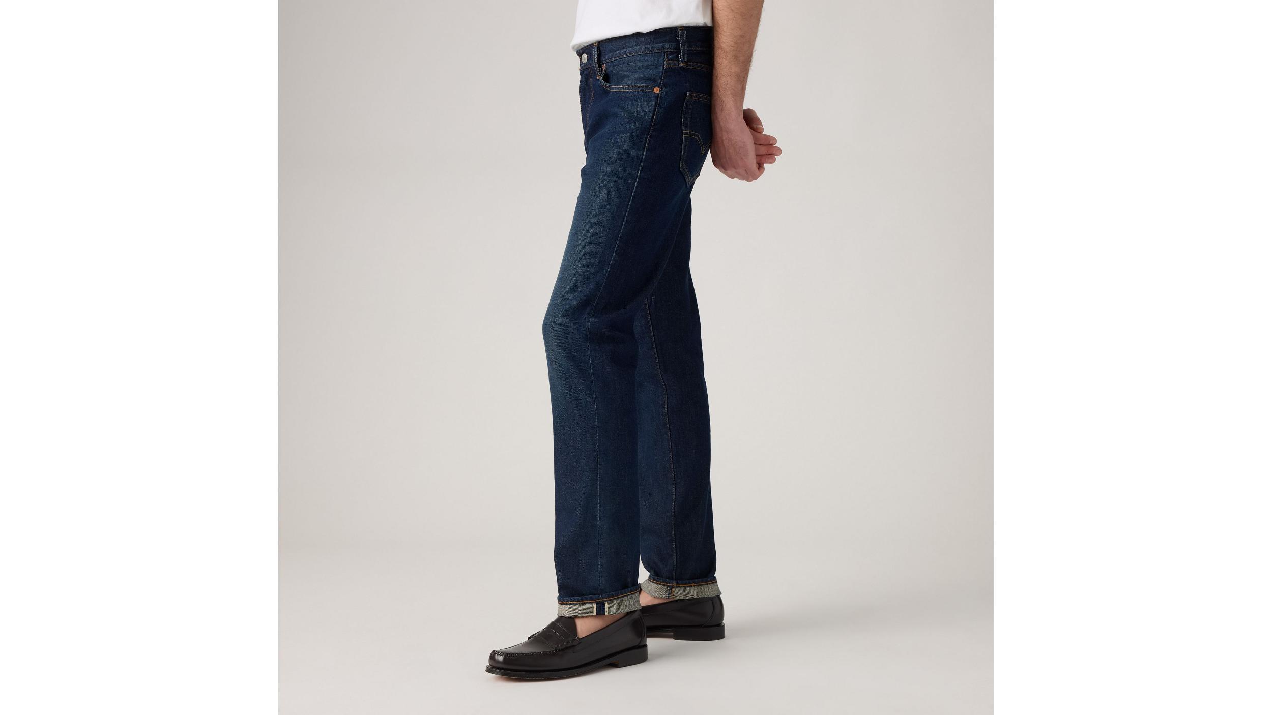 511™ Slim Fit Selvedge Men's Jeans Product Image