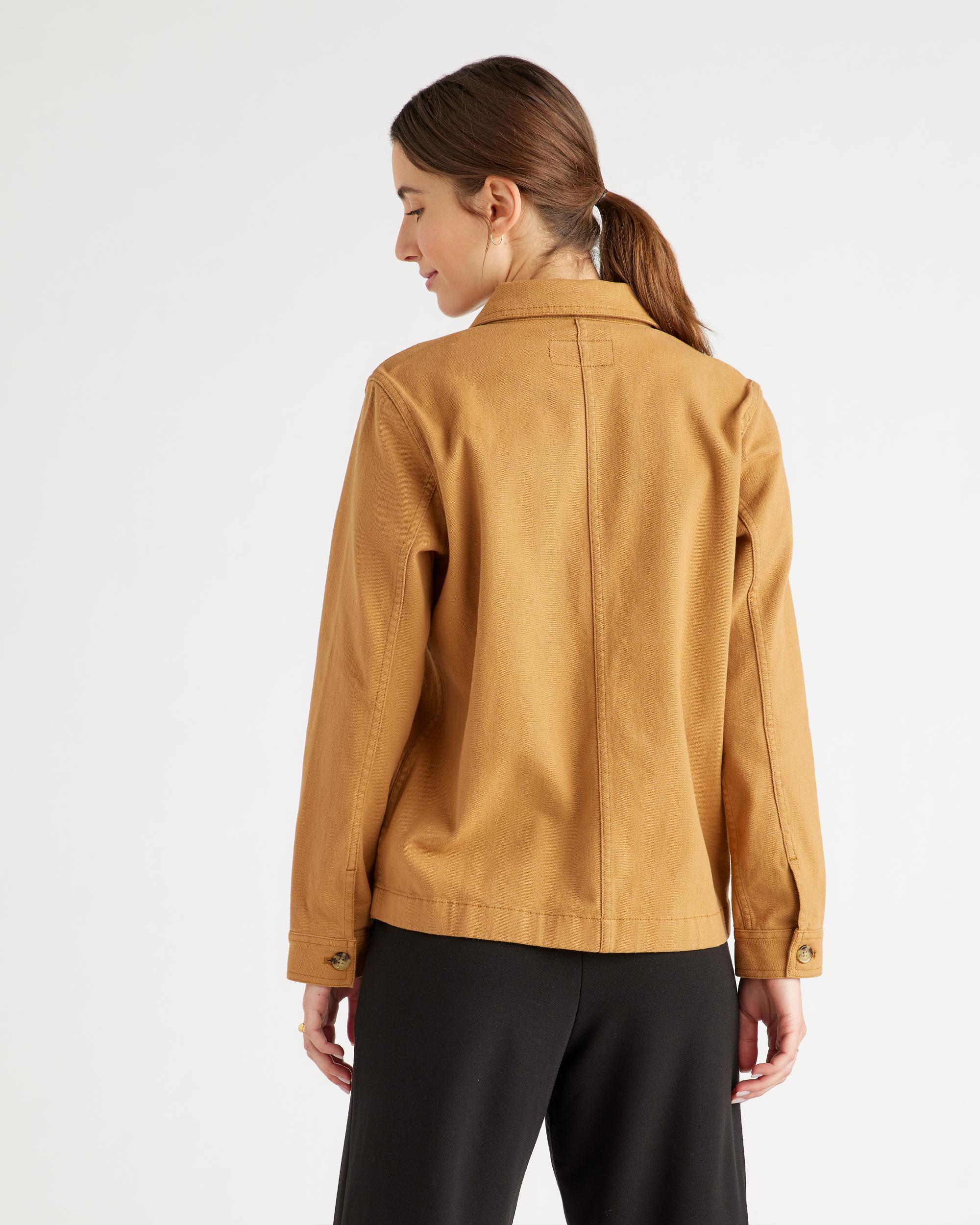 Quince | Women's Organic Comfort Stretch Chore Jacket Organic Cotton Product Image