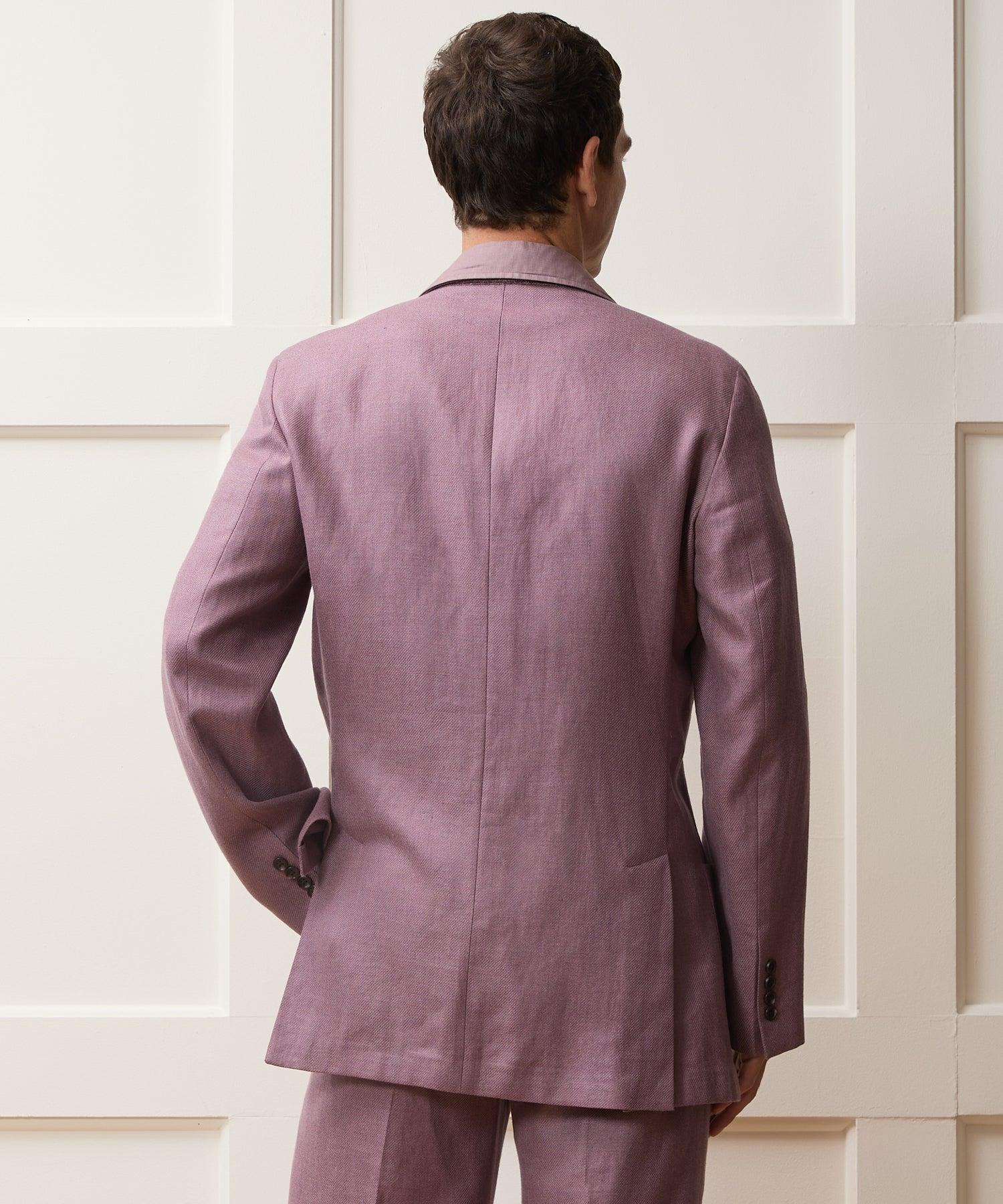Italian Linen-Wool Single-Breasted Wythe Jacket Product Image