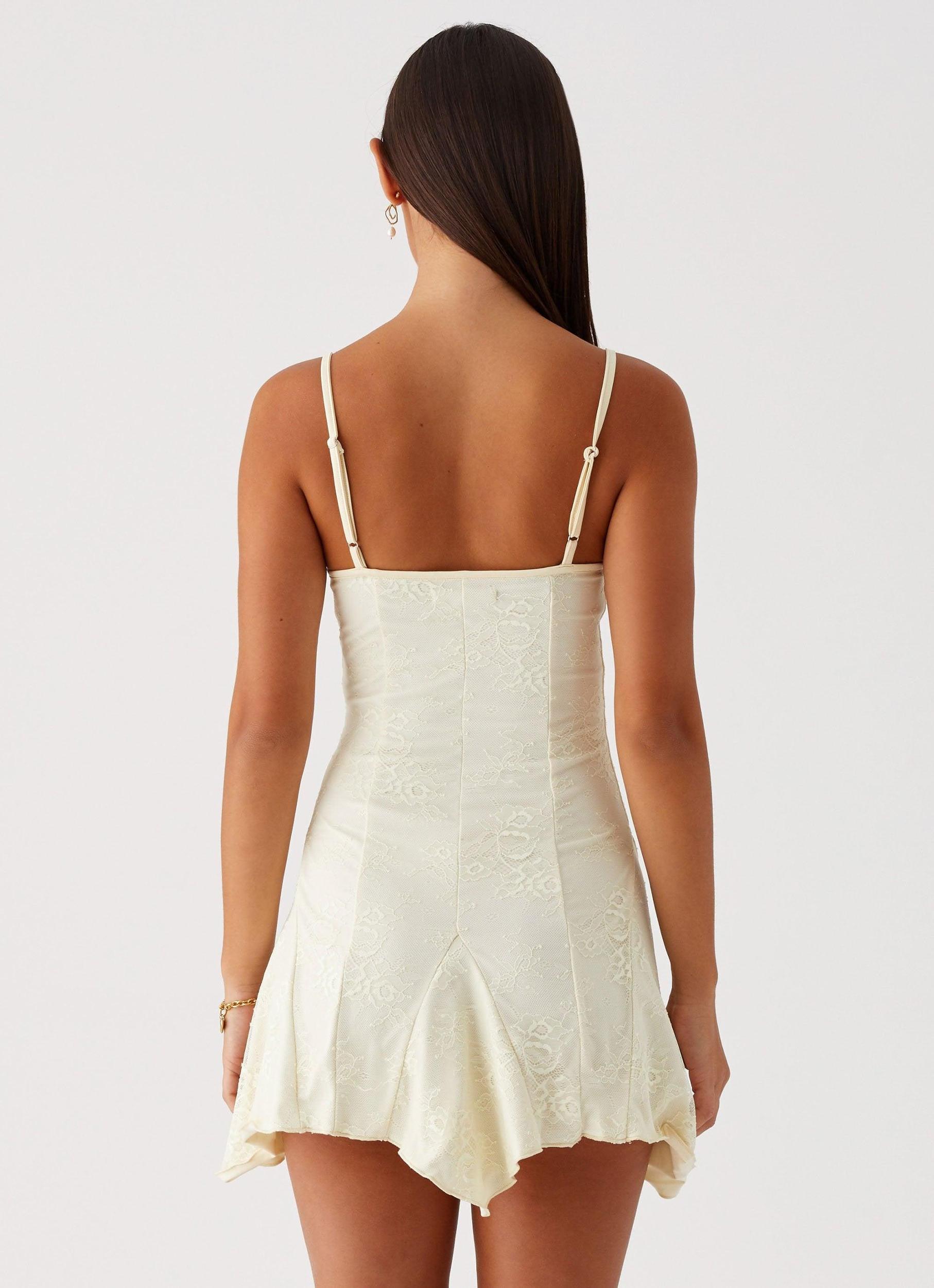 Surry Mini Dress - Yellow Product Image