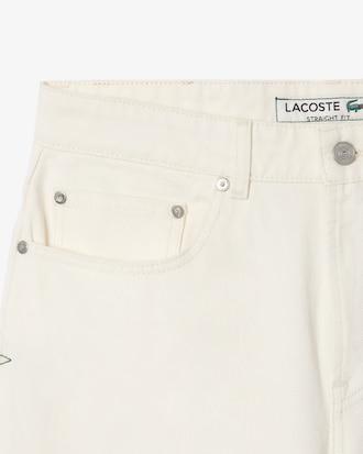 5 Pocket Straight Cut Indigo Jeans Product Image