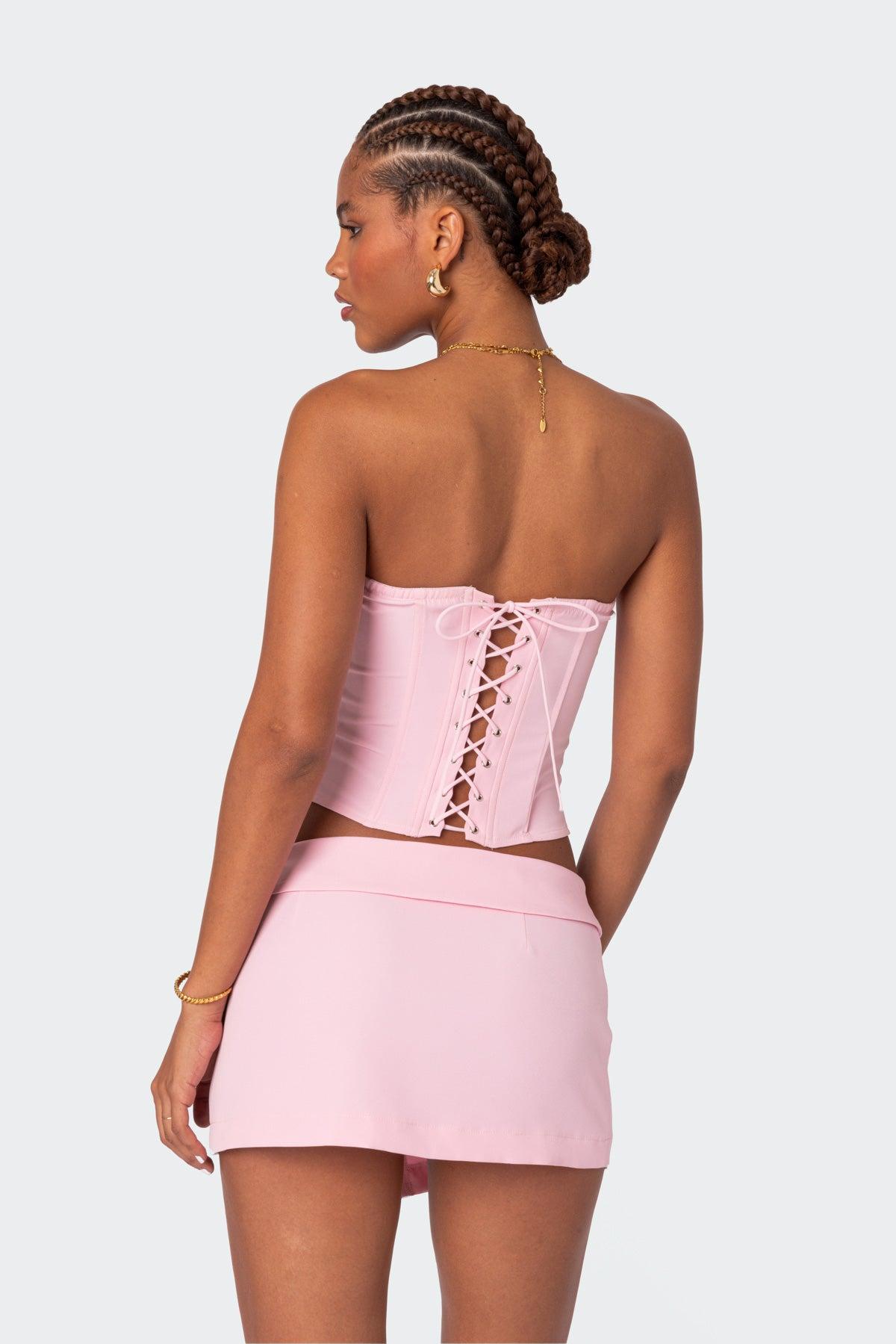 Selena Lace Up Corset Product Image