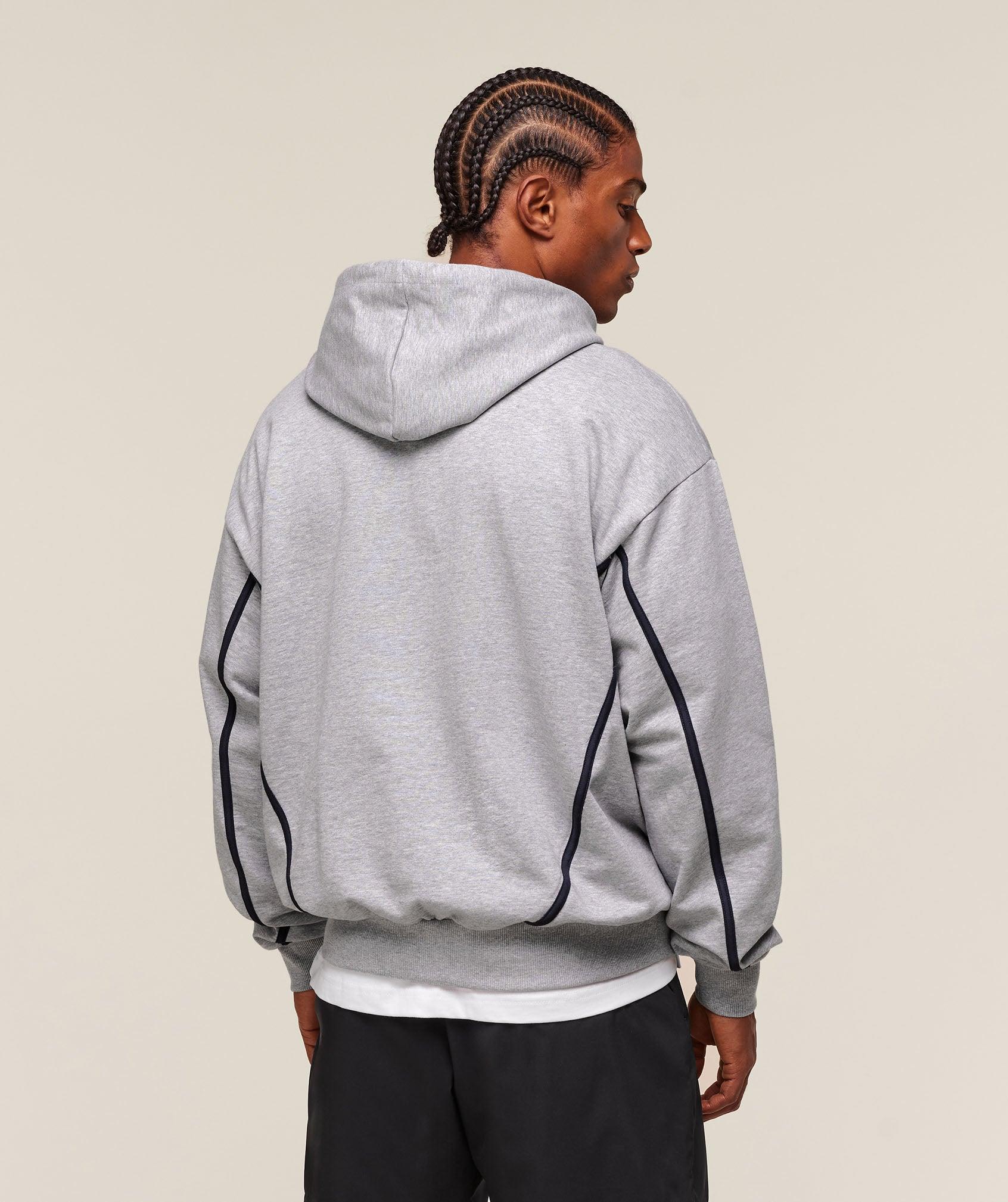 Gymshark GSLC Hoodie - Light Grey Core Marl Male Product Image