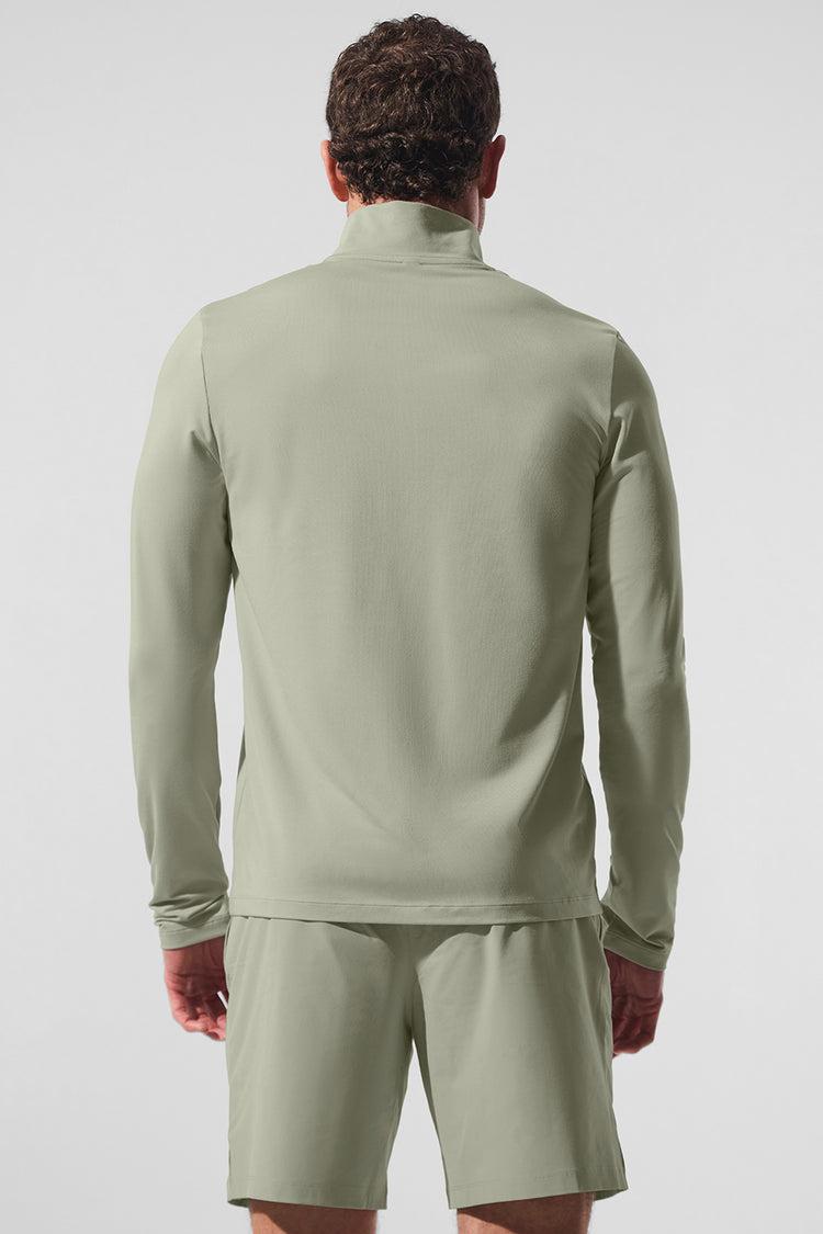 Conquer 1/4 Zip Reform Long Sleeve - Limestone Product Image