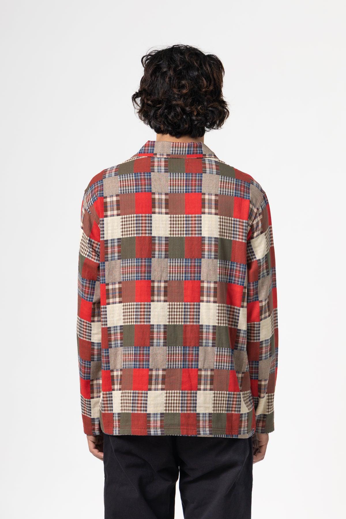 Blacksmith - Striped Two Button Popover - Plaid Product Image