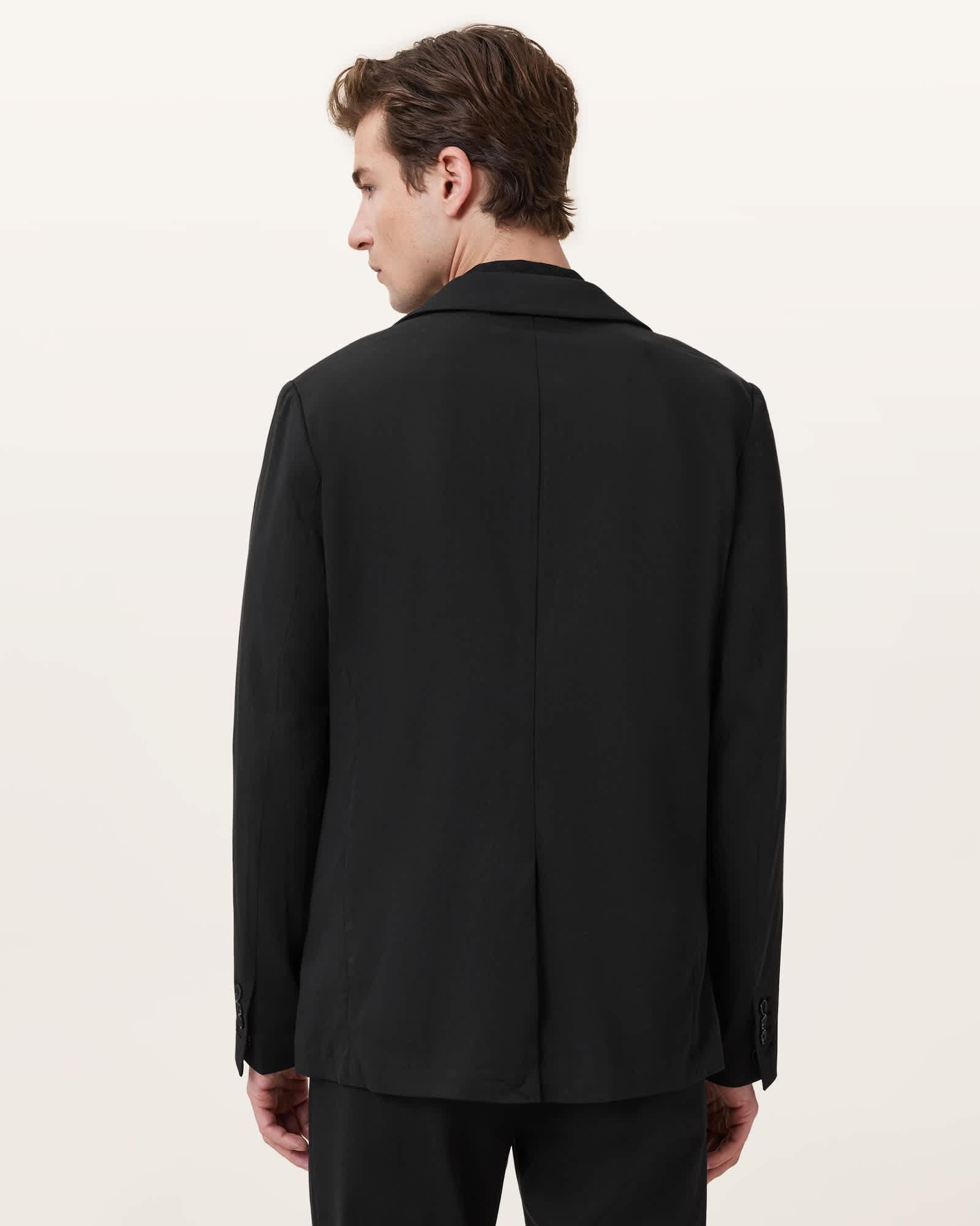 Bay Slim Fit Blazer Black | ALLSAINTS US Product Image