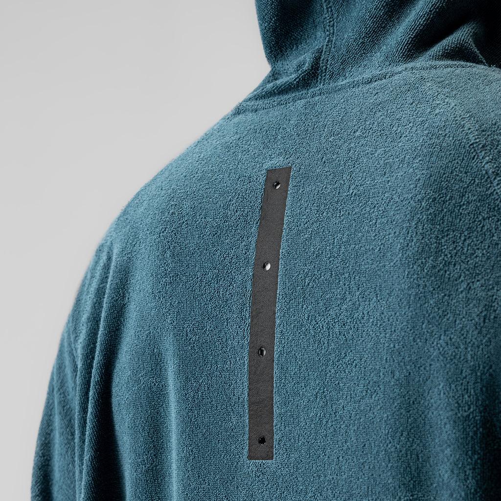 1054. Towel Terry Reversible Hoodie - Storm Product Image