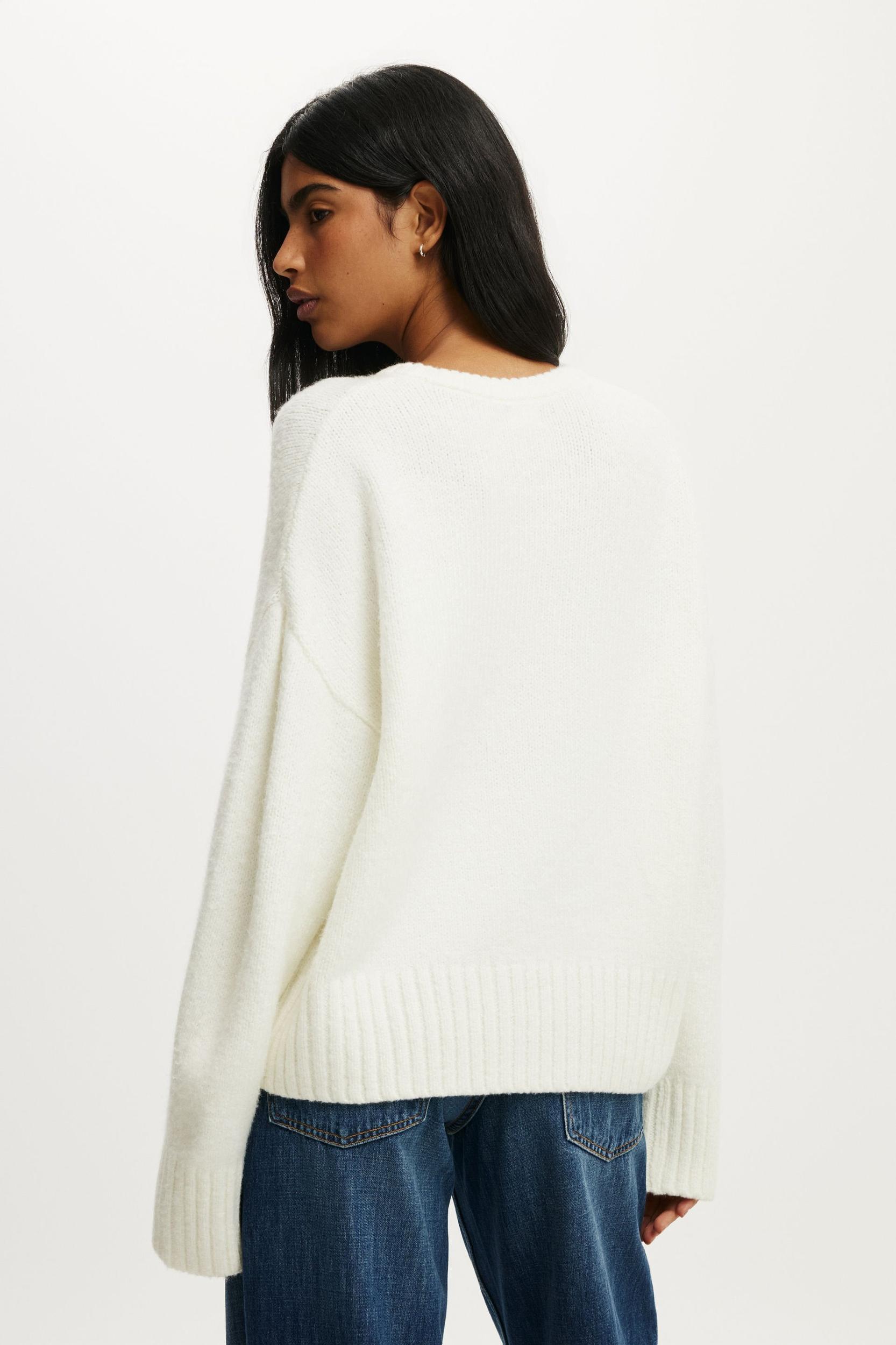 Luxe Crew Neck Sweater Product Image