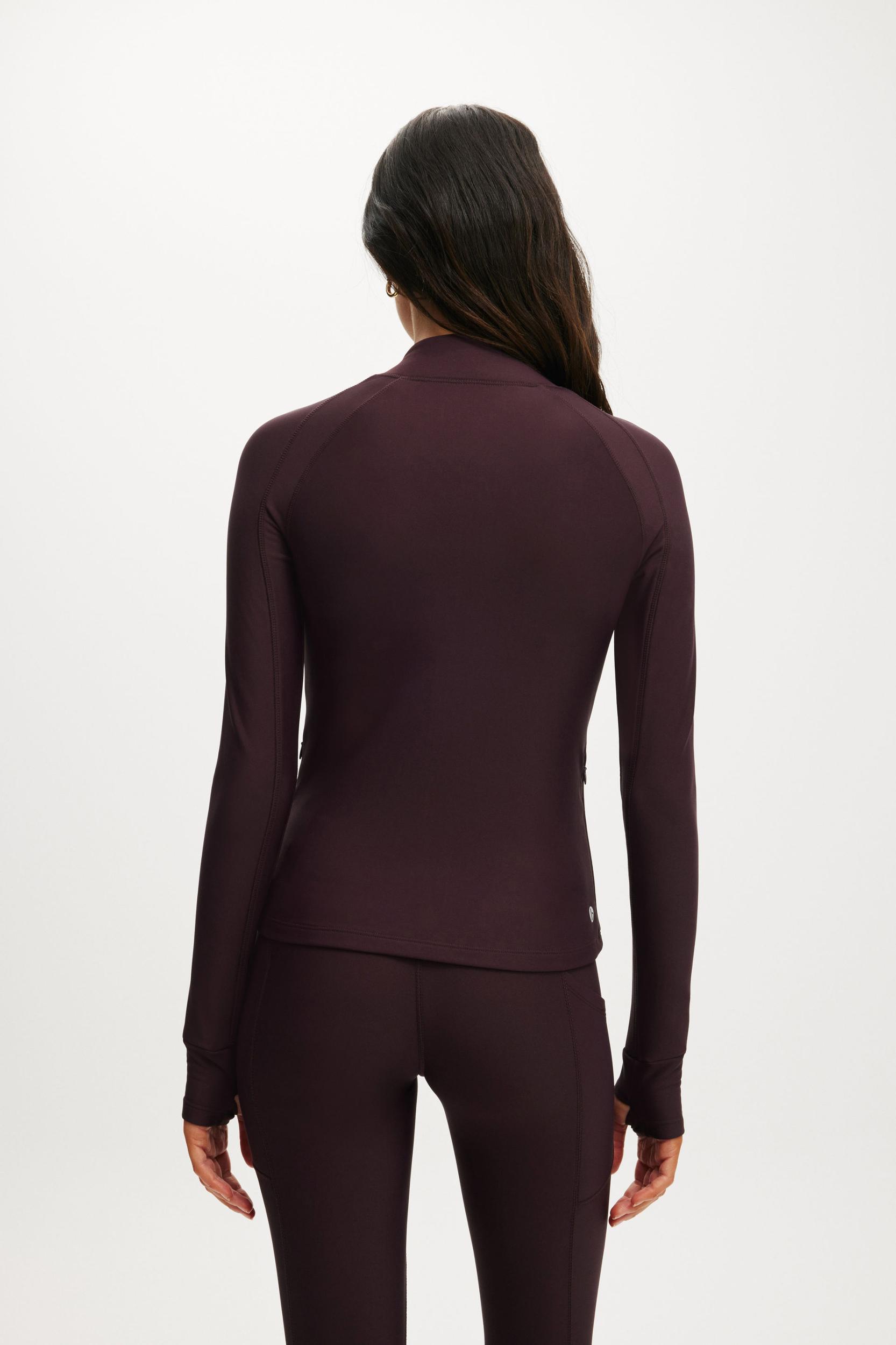 Fleece Lined Zip Thru Long Sleeve Product Image