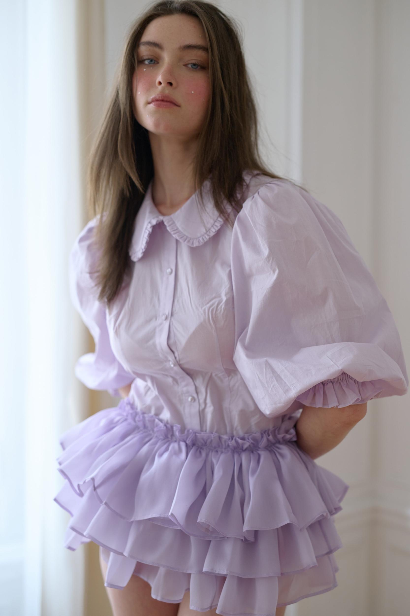 The Thunder Cloud Meadow Blouse Product Image