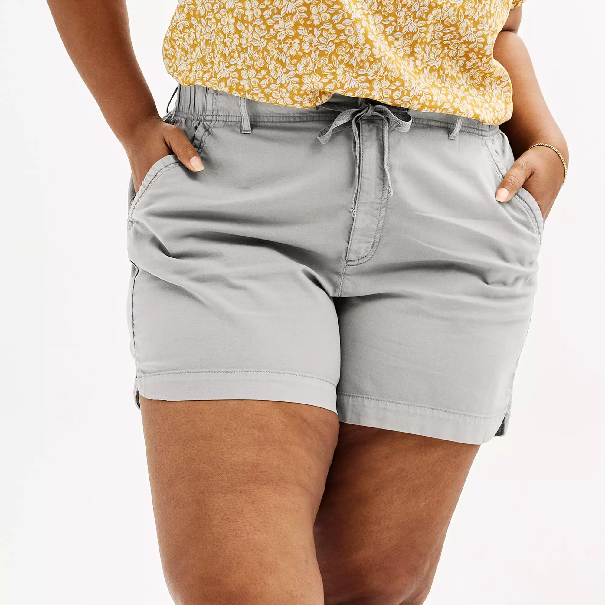 Plus Size Sonoma Goods For Life Utility Shorts, Womens Product Image